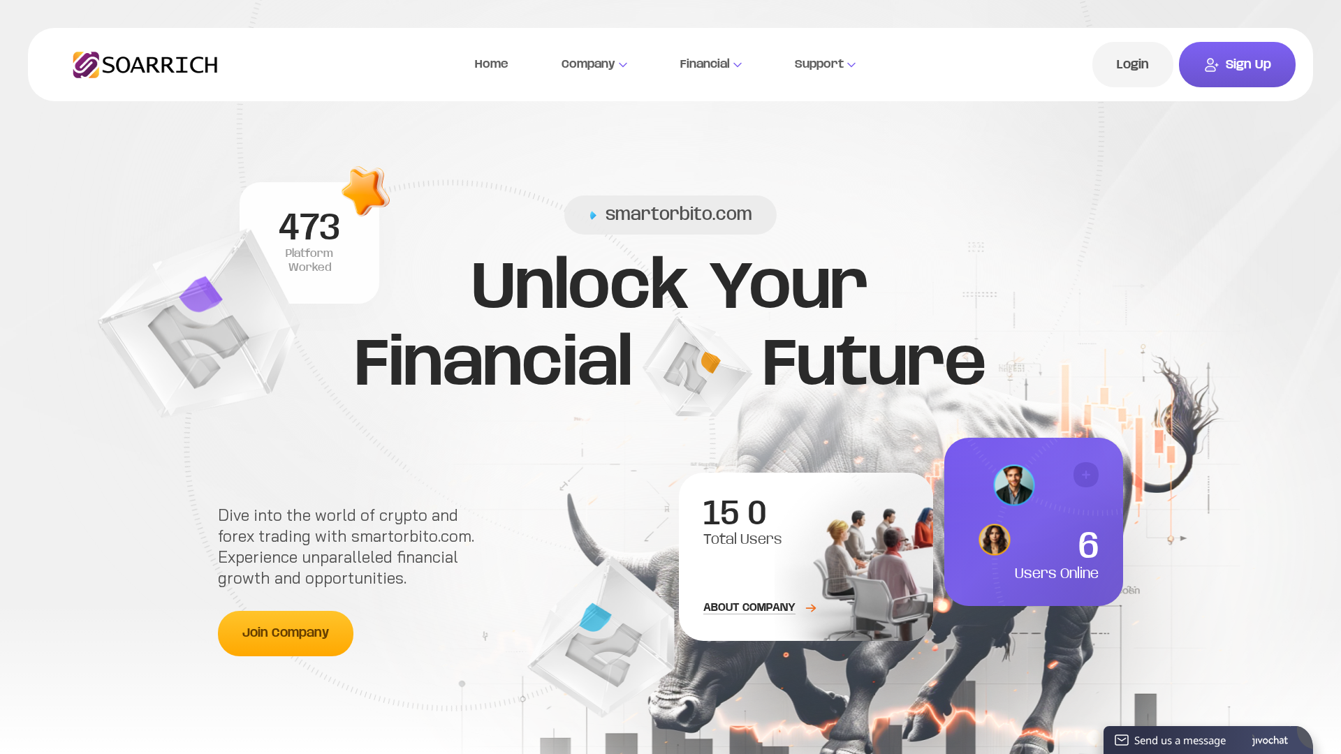 Screenshot of smartorbito.com