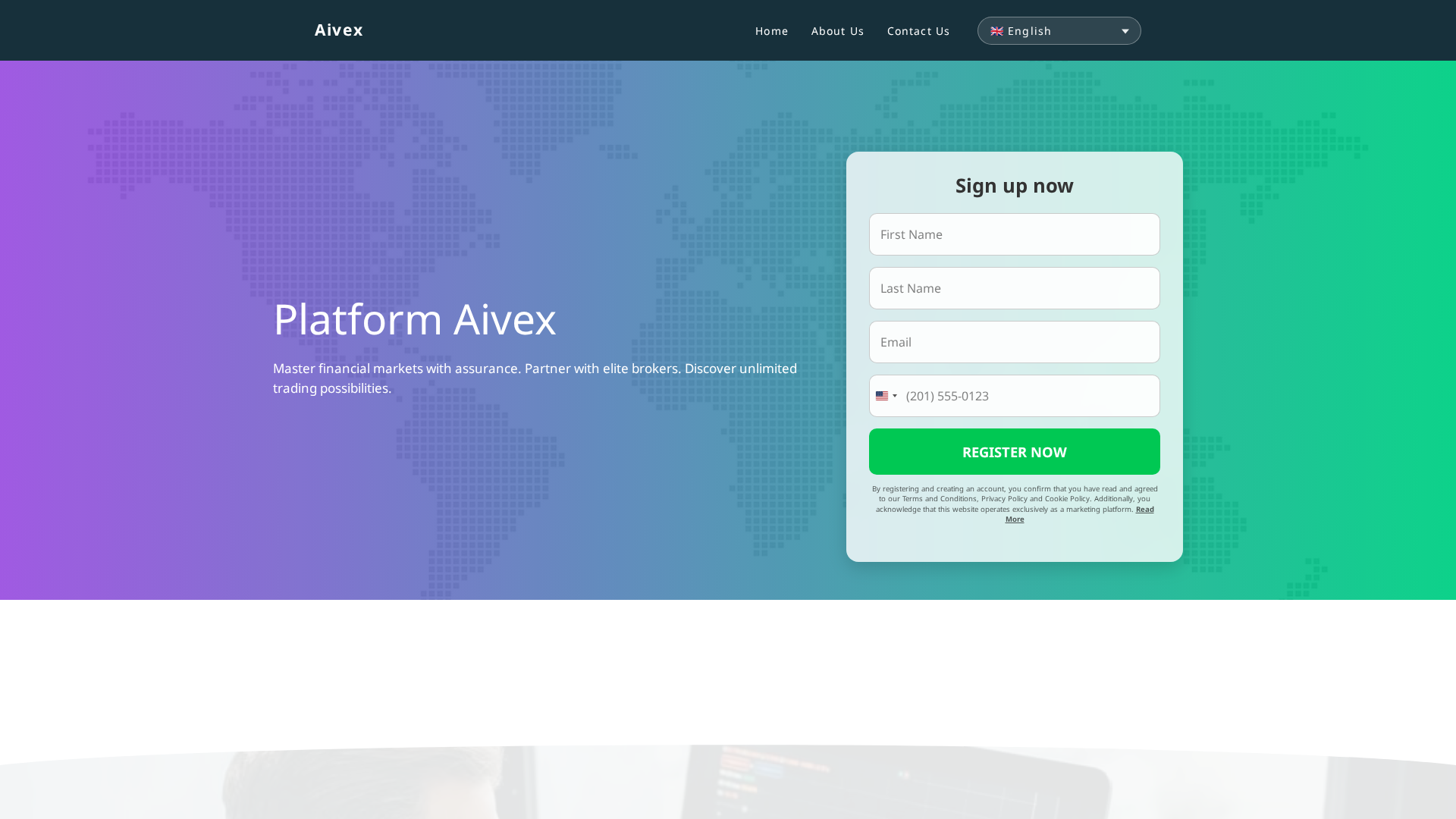 Screenshot of aivex-ai.fyi