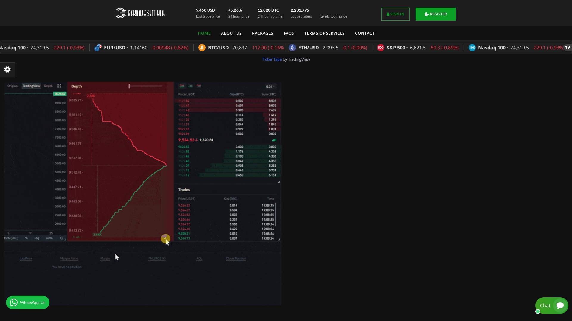 Screenshot of bfxinvst.com