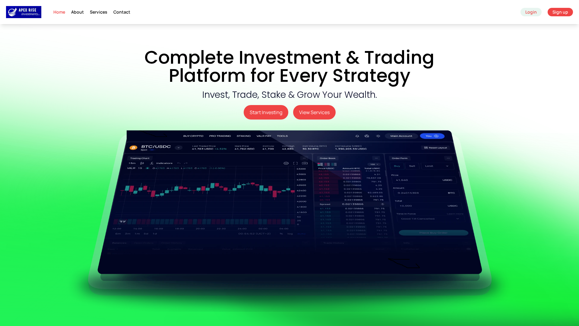 Screenshot of wbapexrises.com