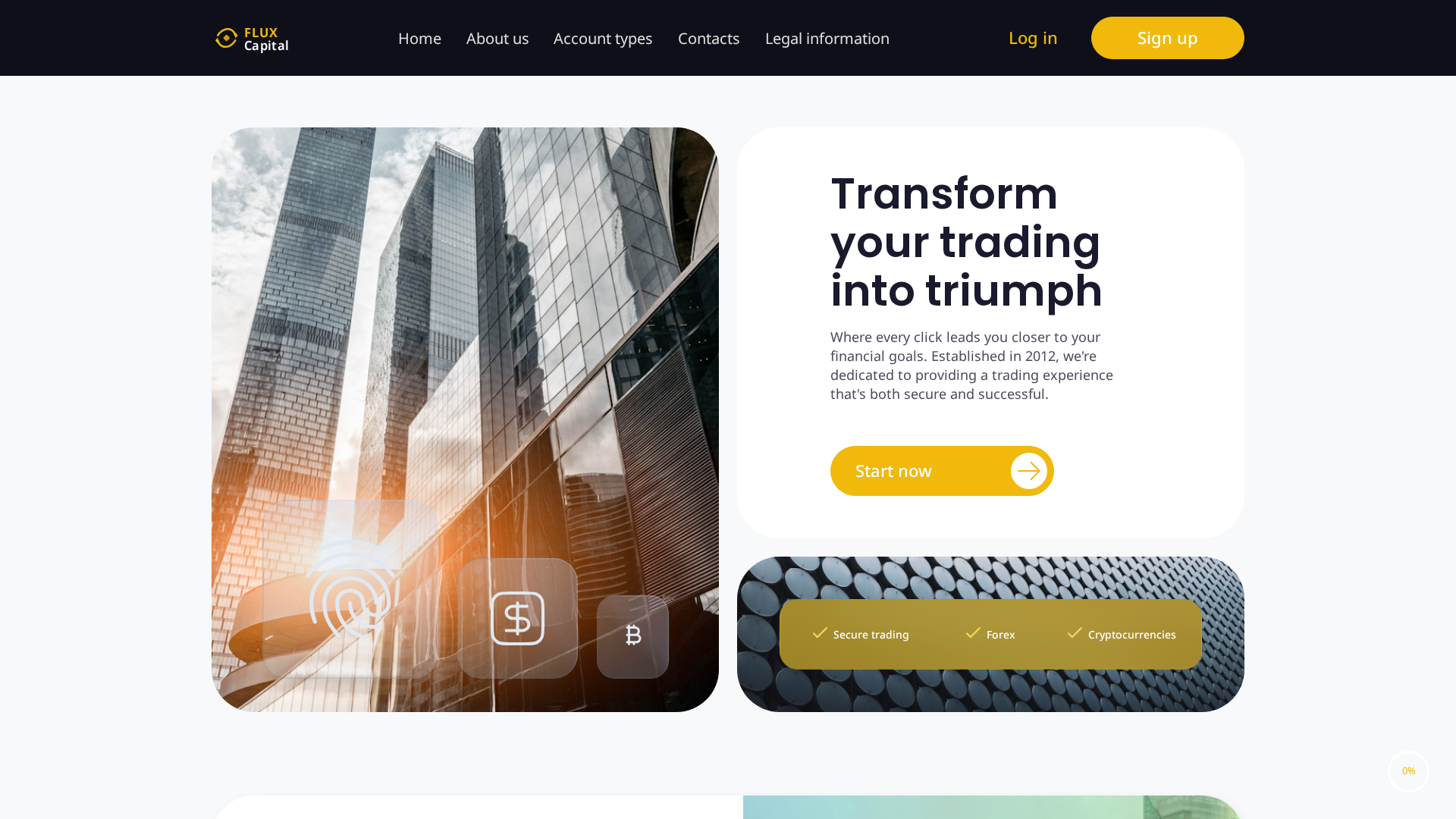 Screenshot of flux-capital.online