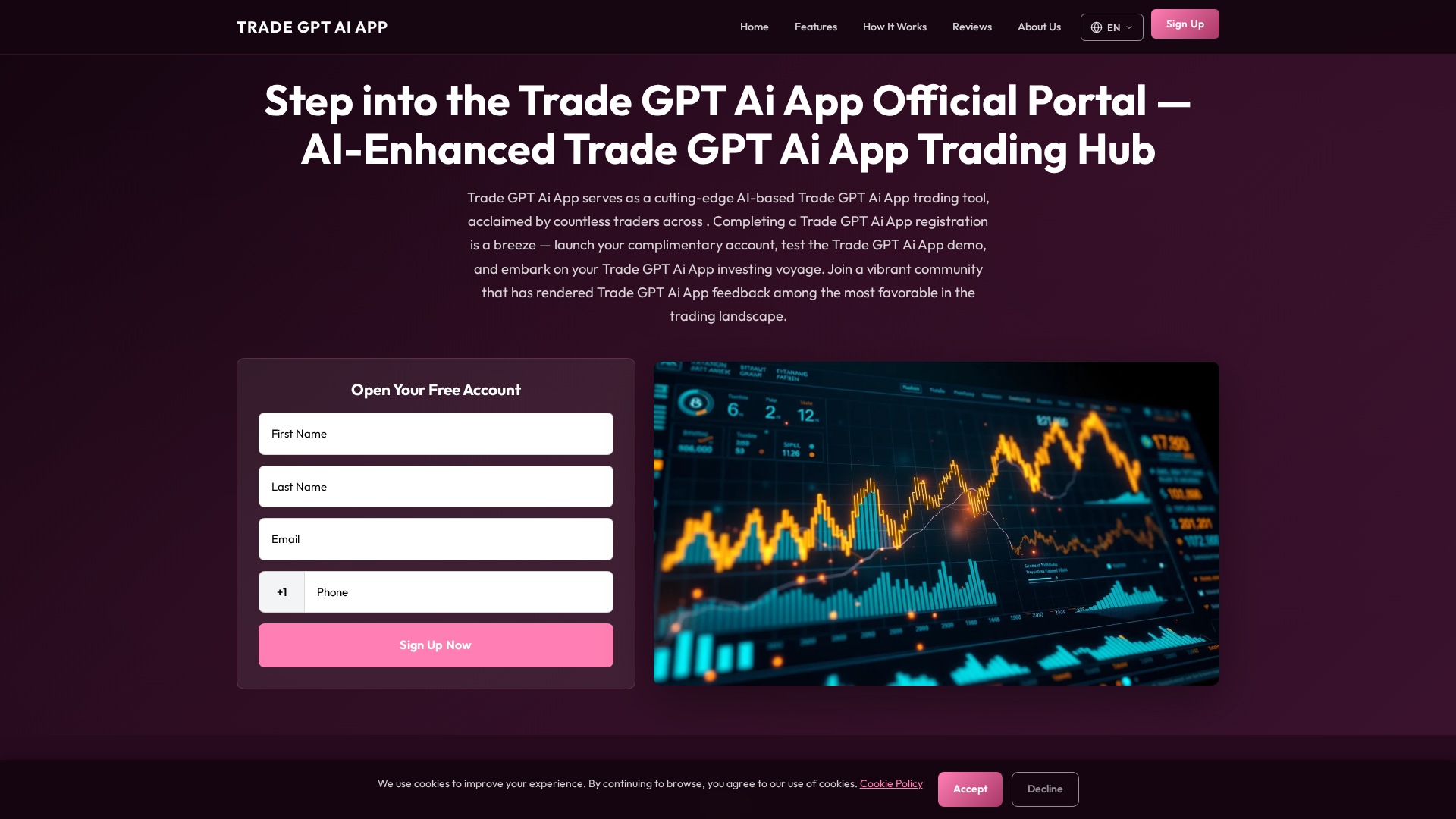 Screenshot of tradegptaiapp.online