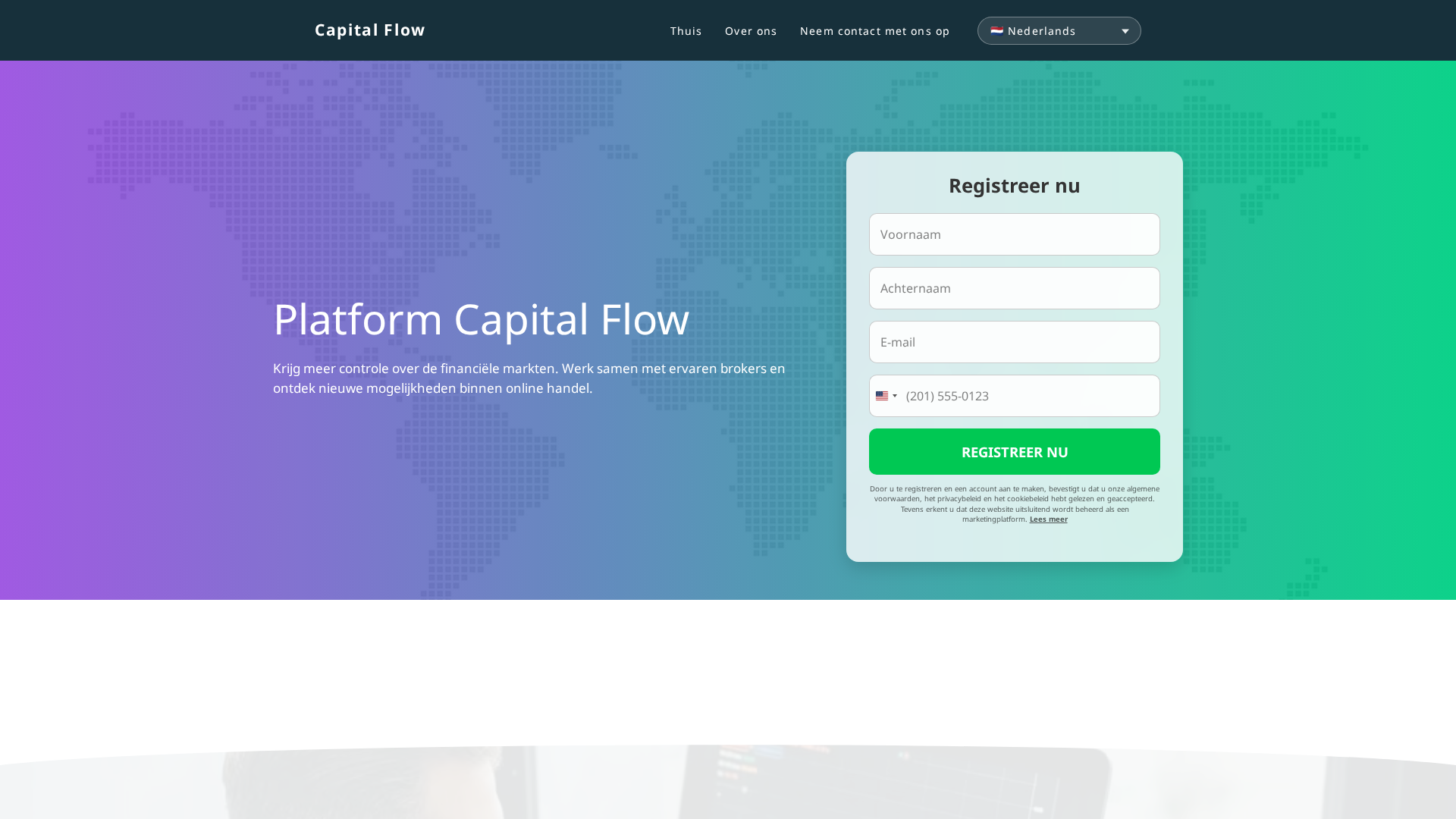 Screenshot of capitalflow-nl.fyi