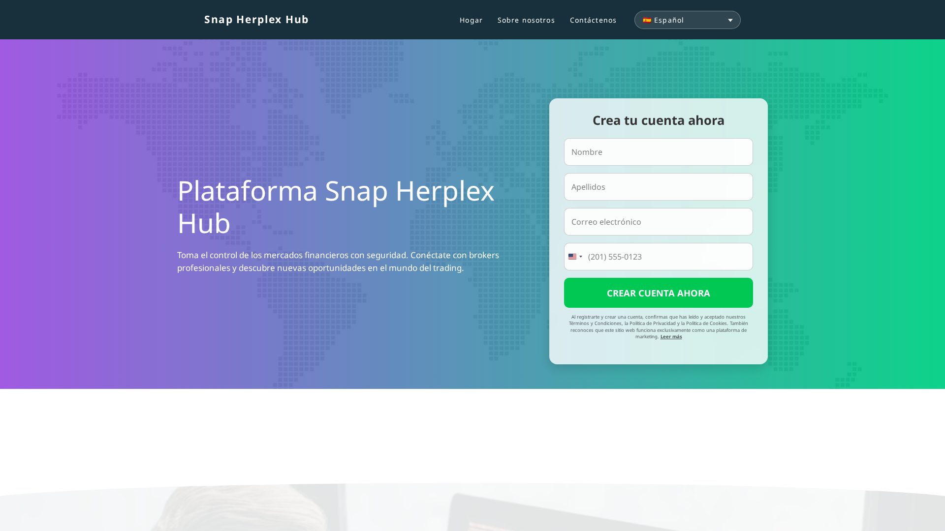 Screenshot of snapherplexhub-es.fyi