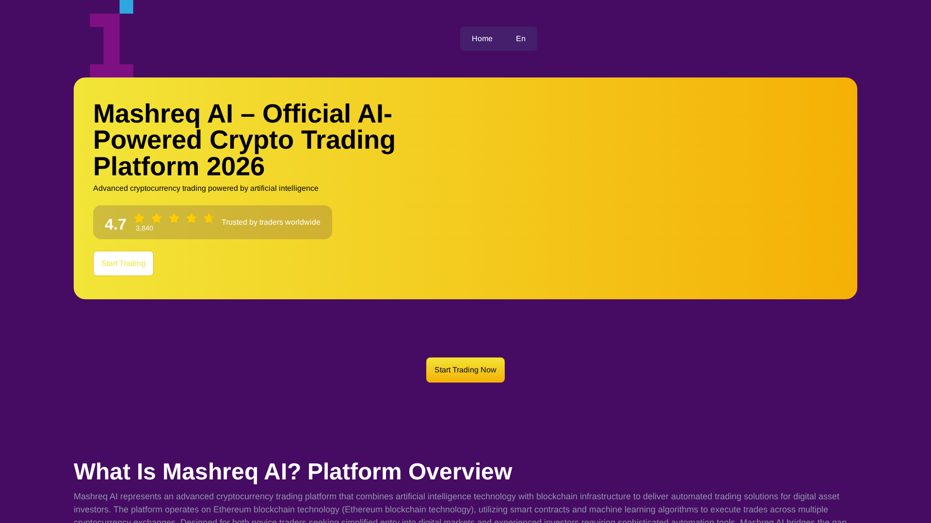 Screenshot of mashreq-ai.com