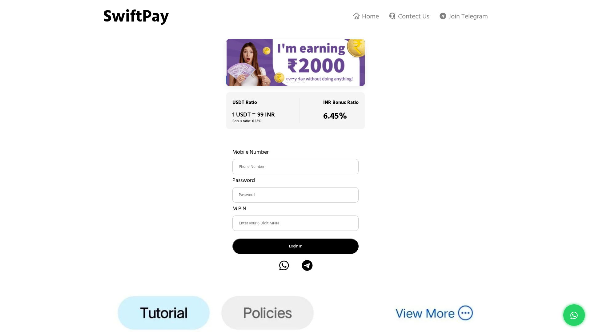Screenshot of swiftpay.sbs