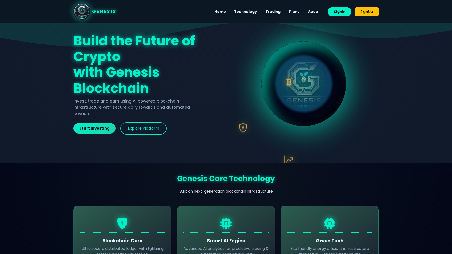 Screenshot of genesisglobal.uk