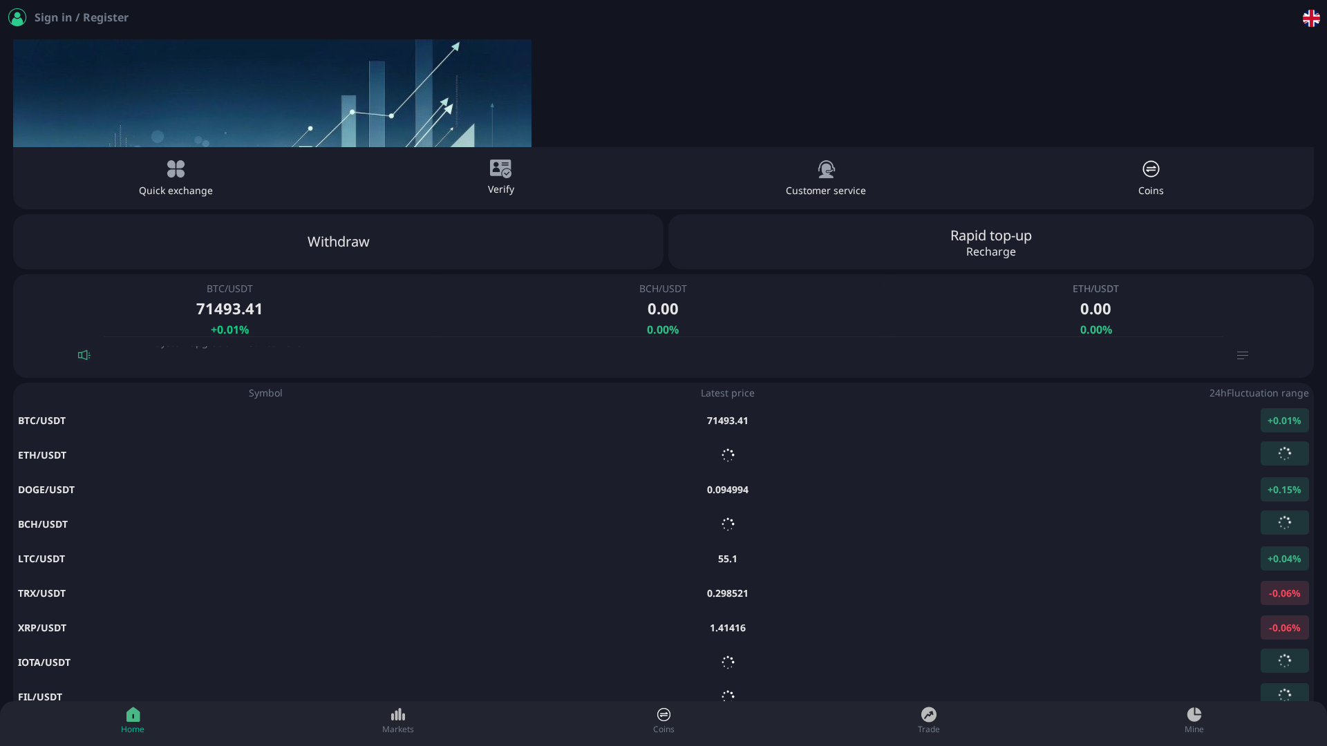 Screenshot of paxoscfdcoin.com