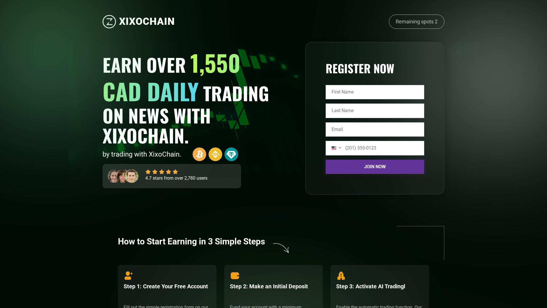 Screenshot of xixochainca.com