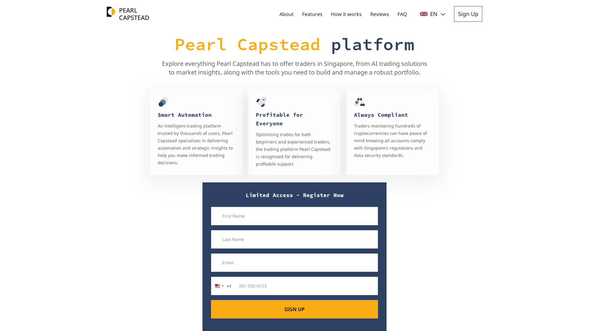 Screenshot of pearl-capstead.com