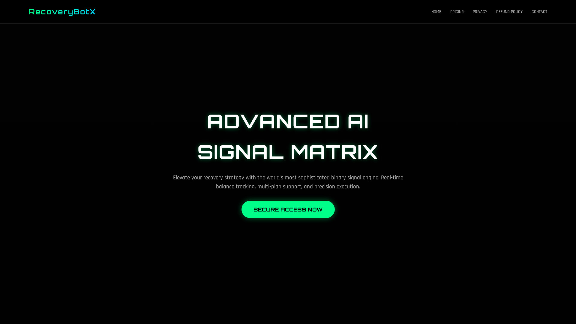 Screenshot of sofyantrader.com