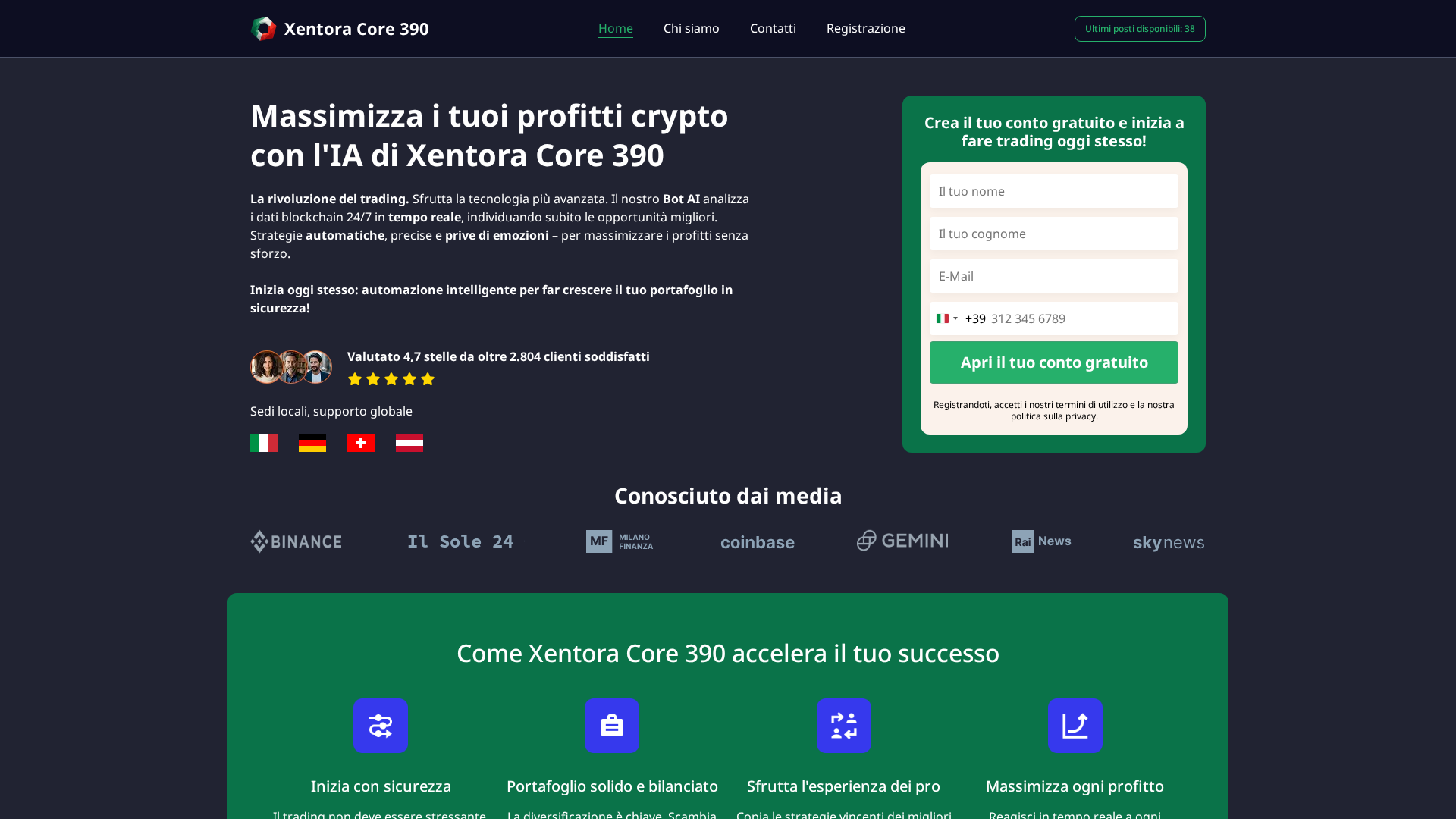 Screenshot of xentora-core-390.net