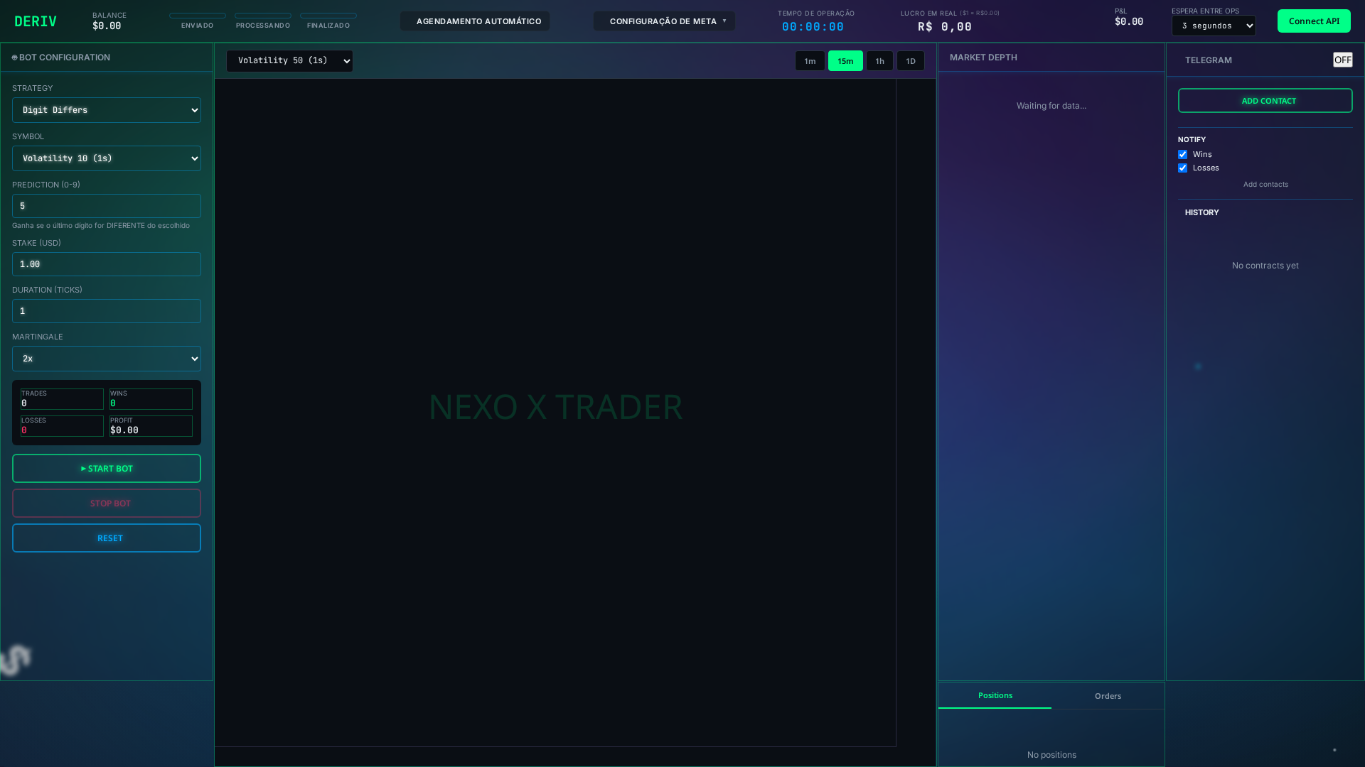 Screenshot of nexoxtrader.shop