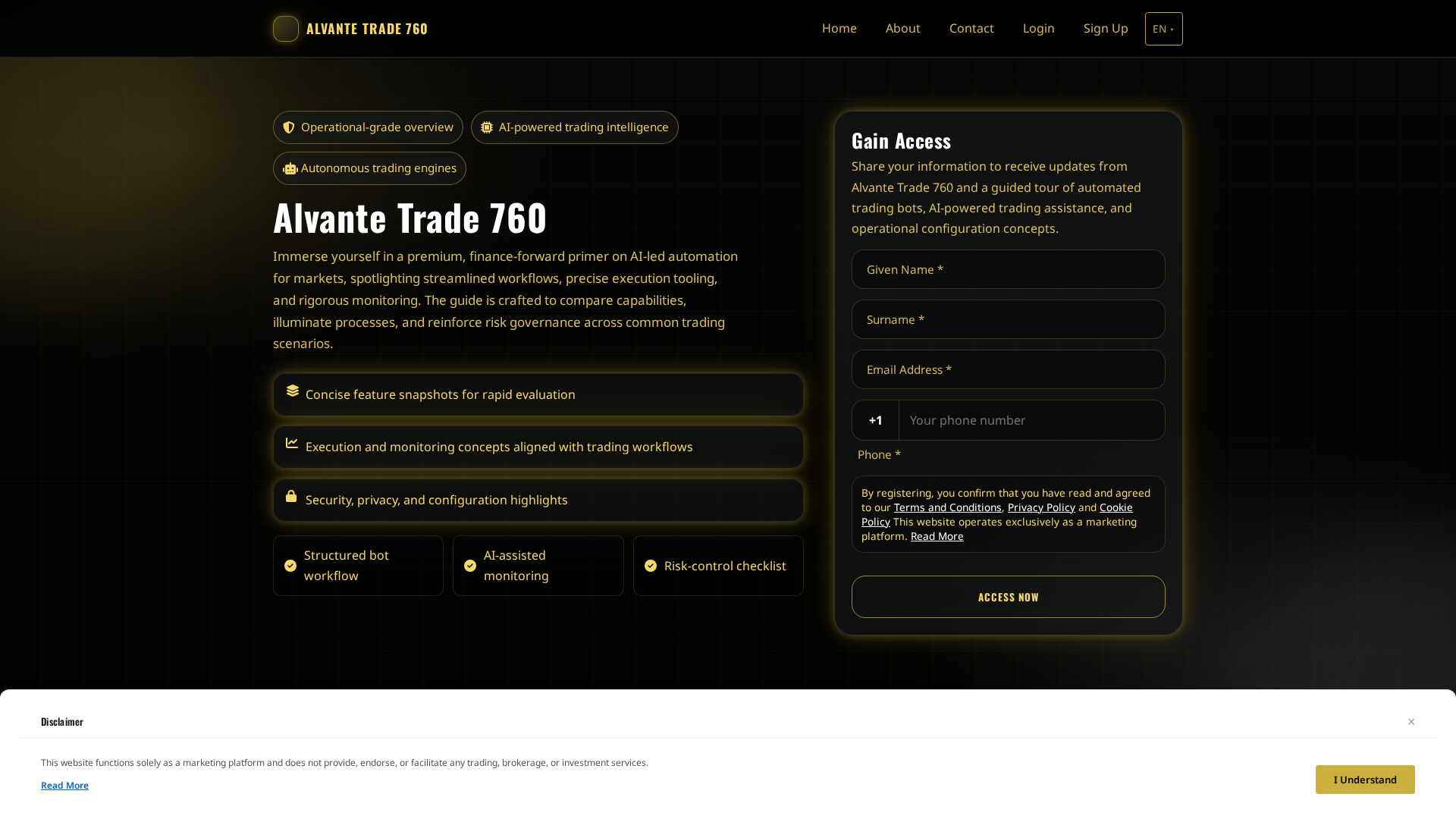 Screenshot of alvantetrade-760.shop