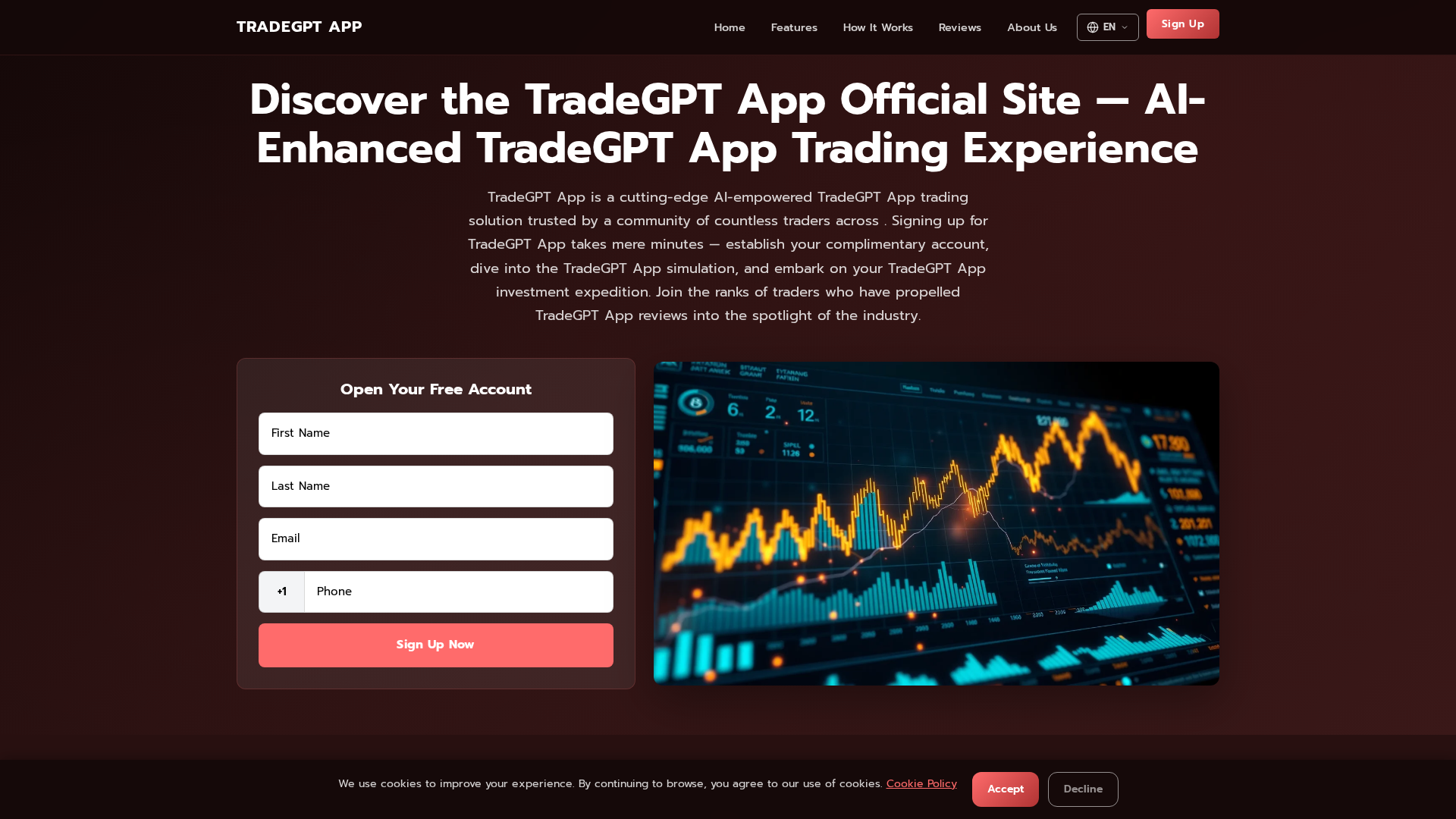 Screenshot of tradegptapp.online