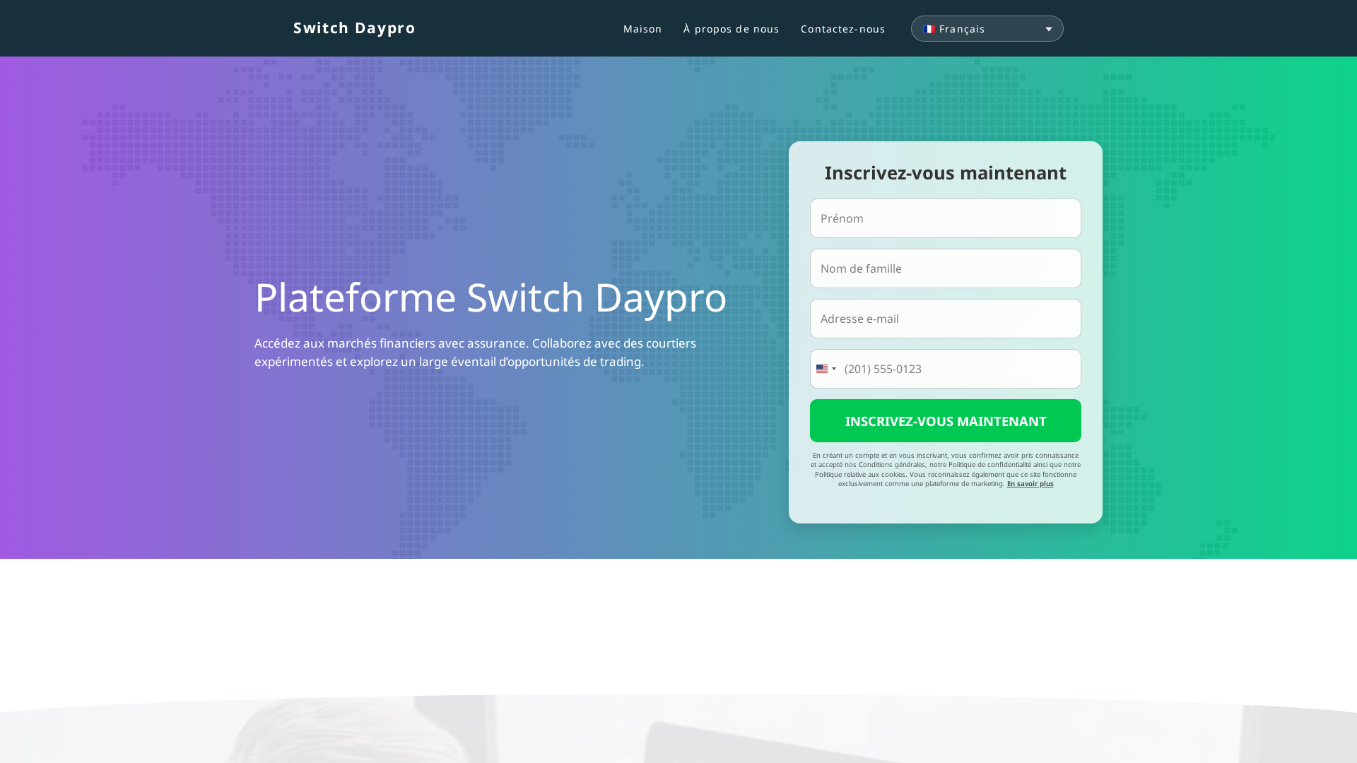 Screenshot of switchdaypro-fr.fyi