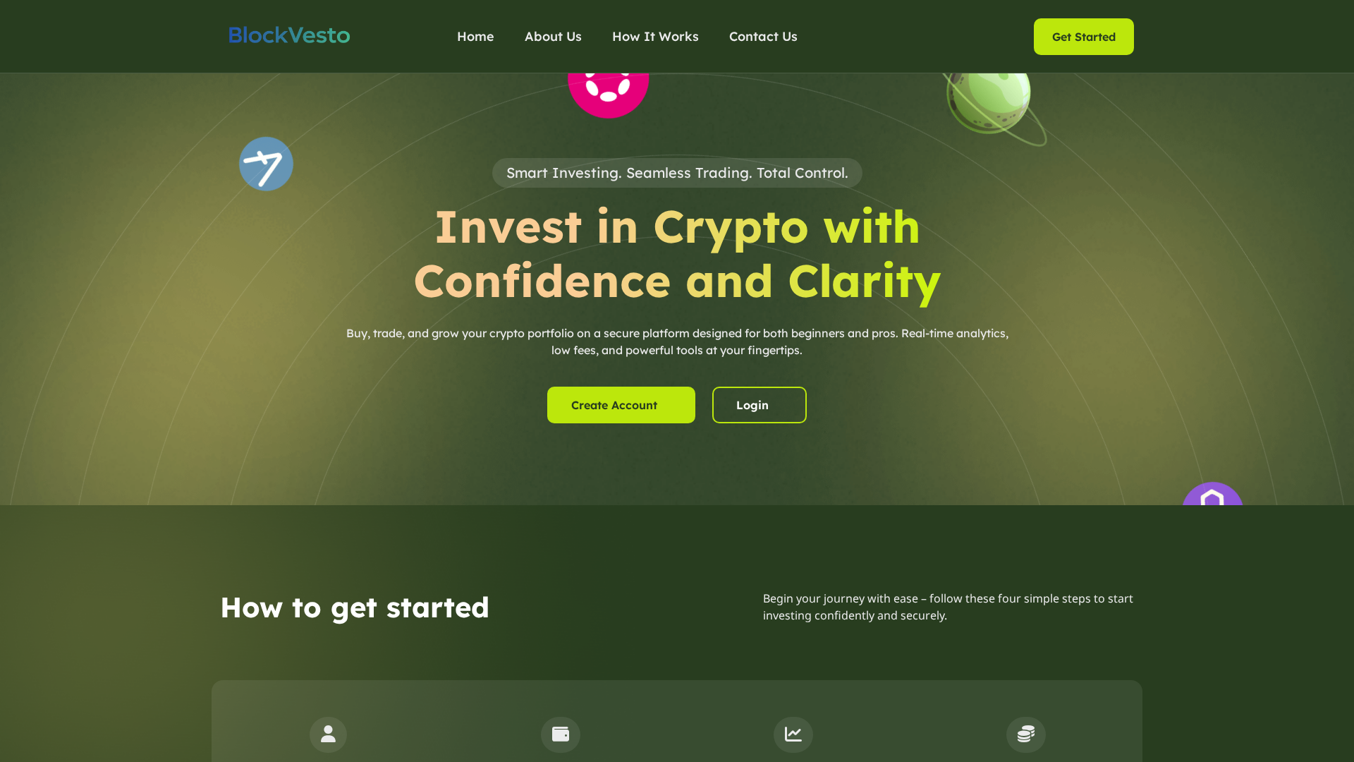 Screenshot of blockvesto.com