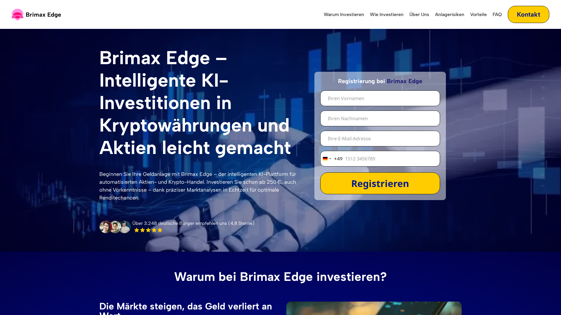 Screenshot of brimaxedge-ki.com