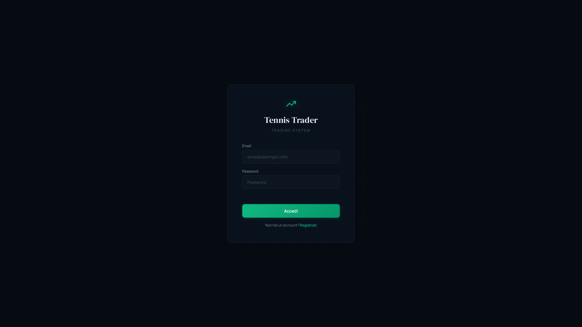 Screenshot of tennis-trading.it