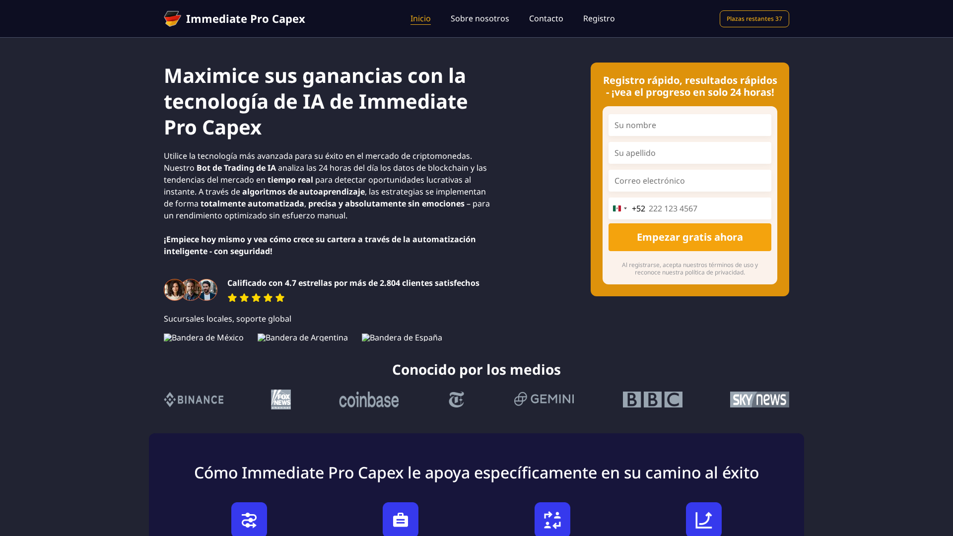 Screenshot of immediateprocapex-ia.com