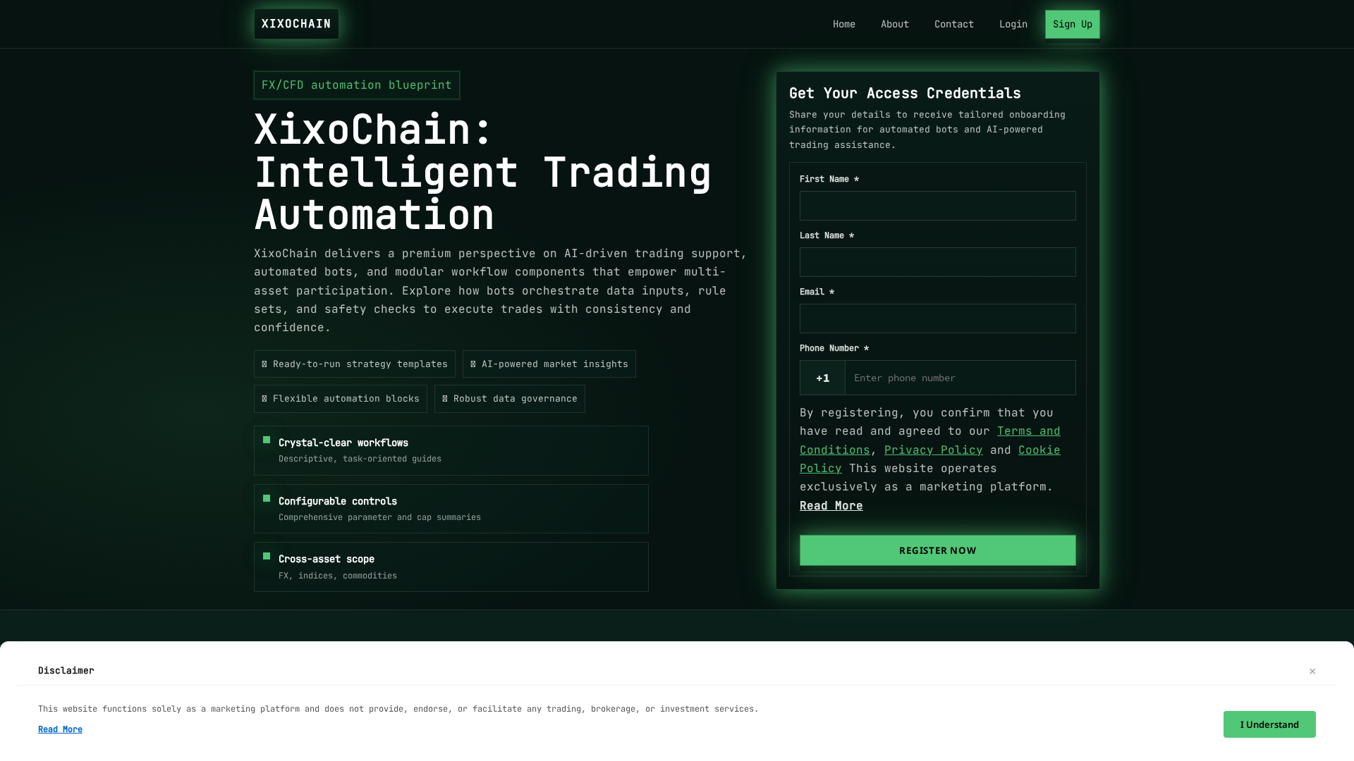 Screenshot of xixochain.pro
