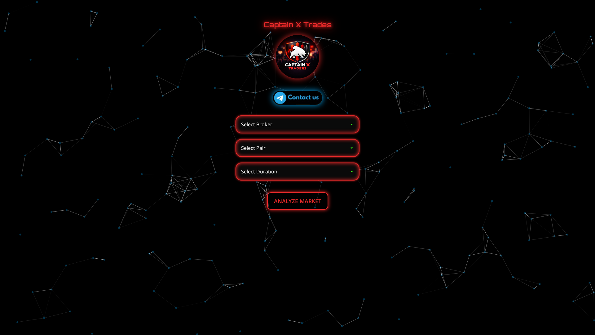 Screenshot of captainxbot.com