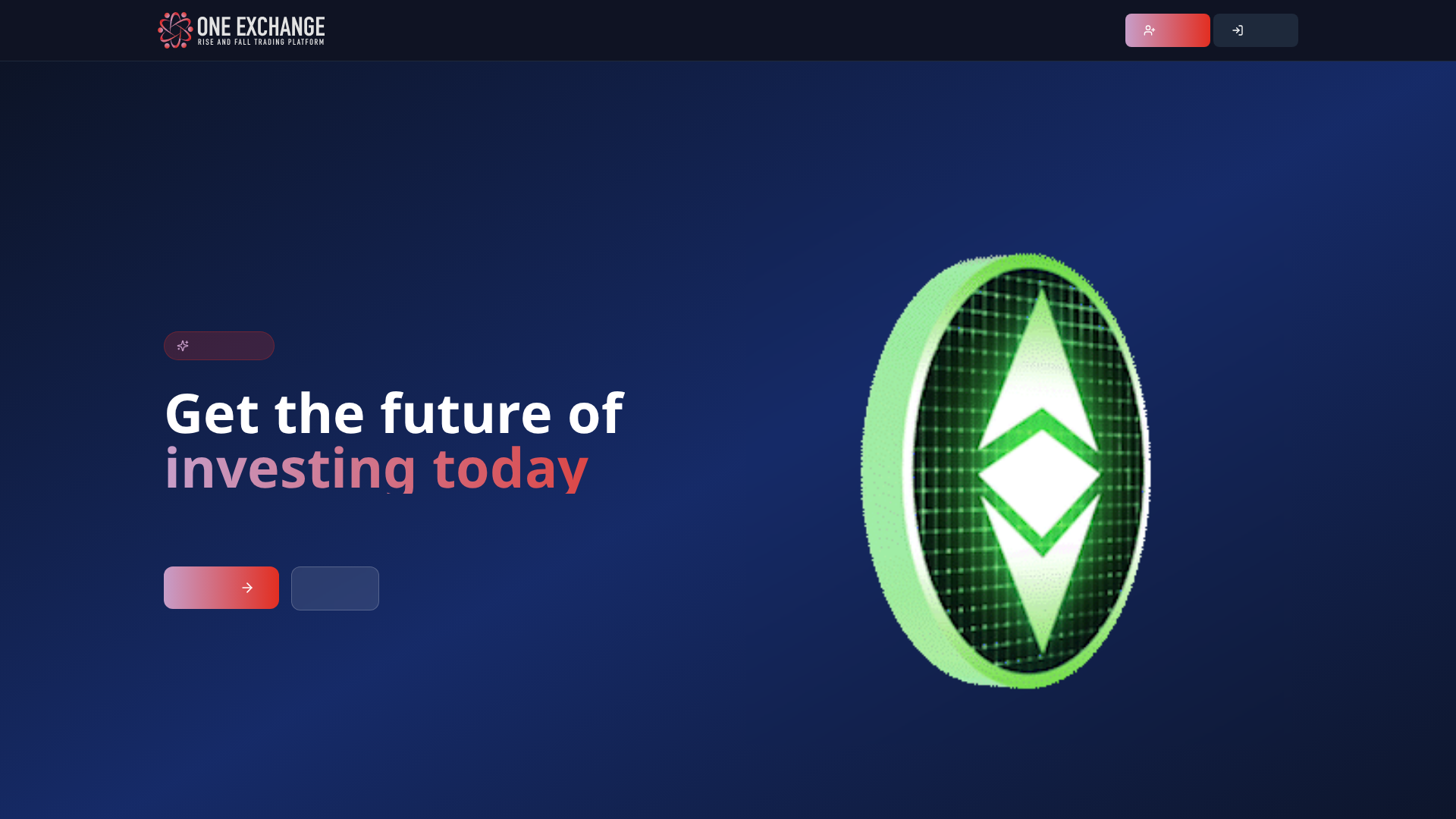 Screenshot of one-exchange.net