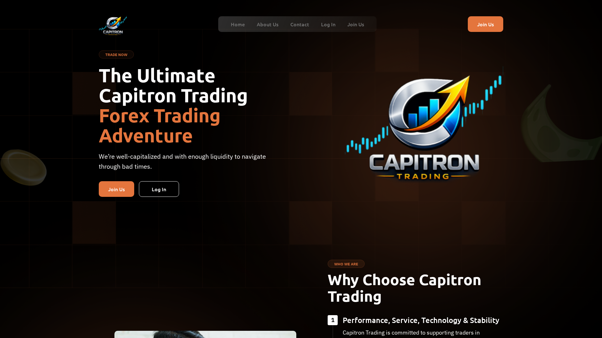 Screenshot of capitron.online
