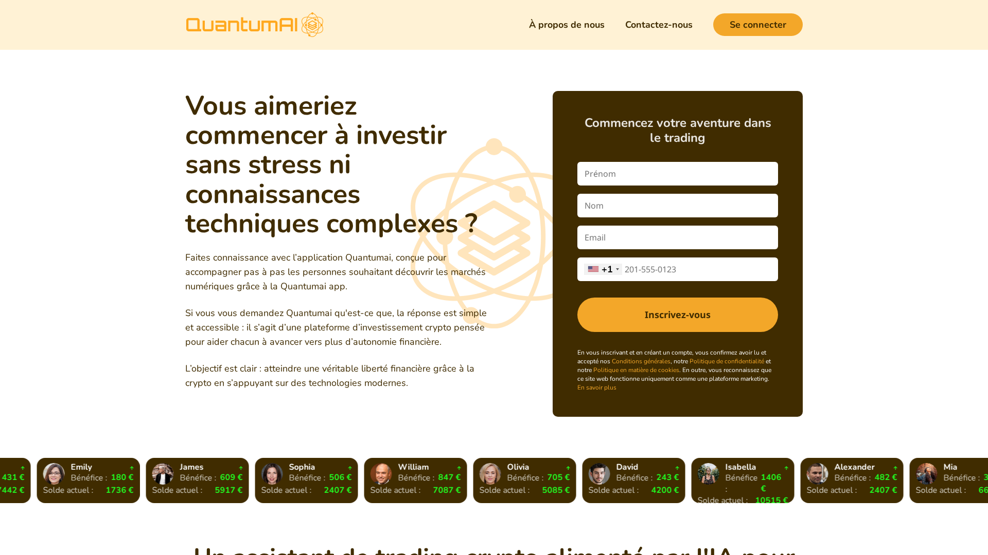 Screenshot of quantumai-global.org