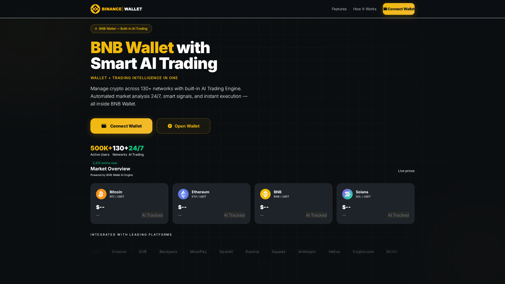 Screenshot of binwallets.cfd