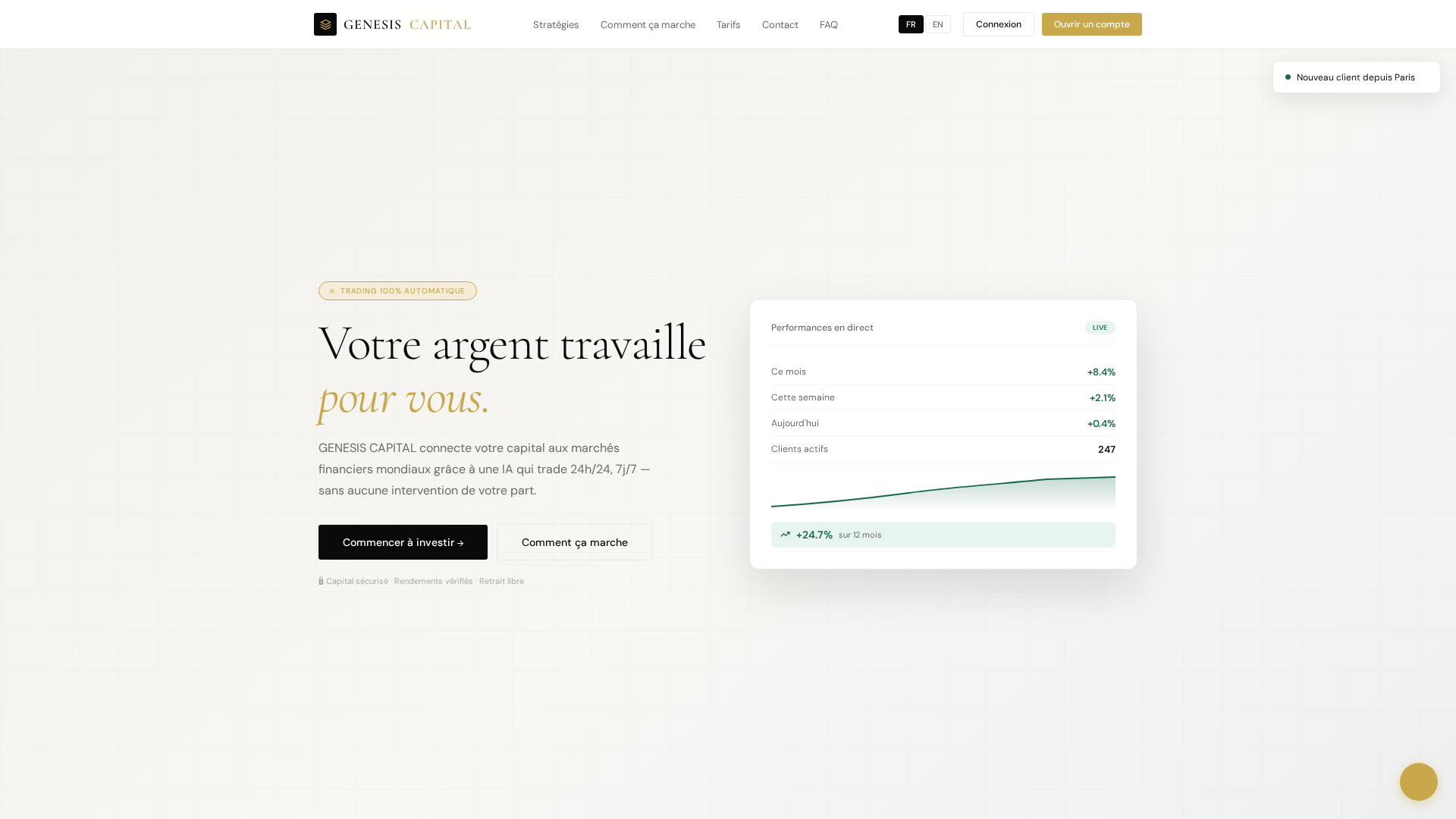 Screenshot of genesis-capital.io