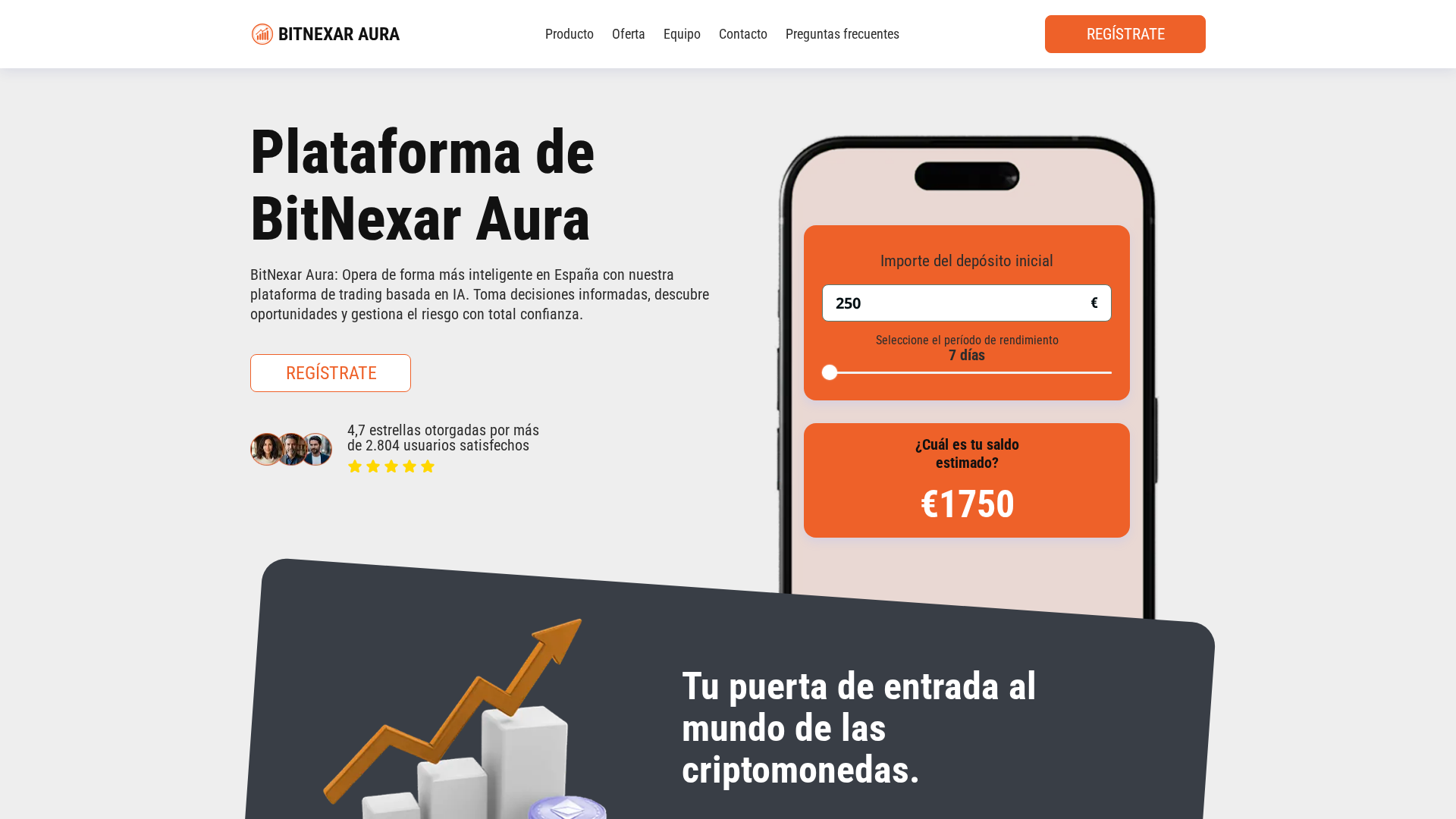 Screenshot of bit-nexaraura.com