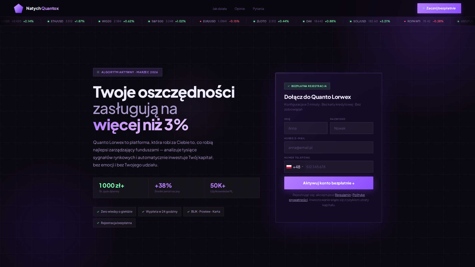 Screenshot of quanto-lorwex.com