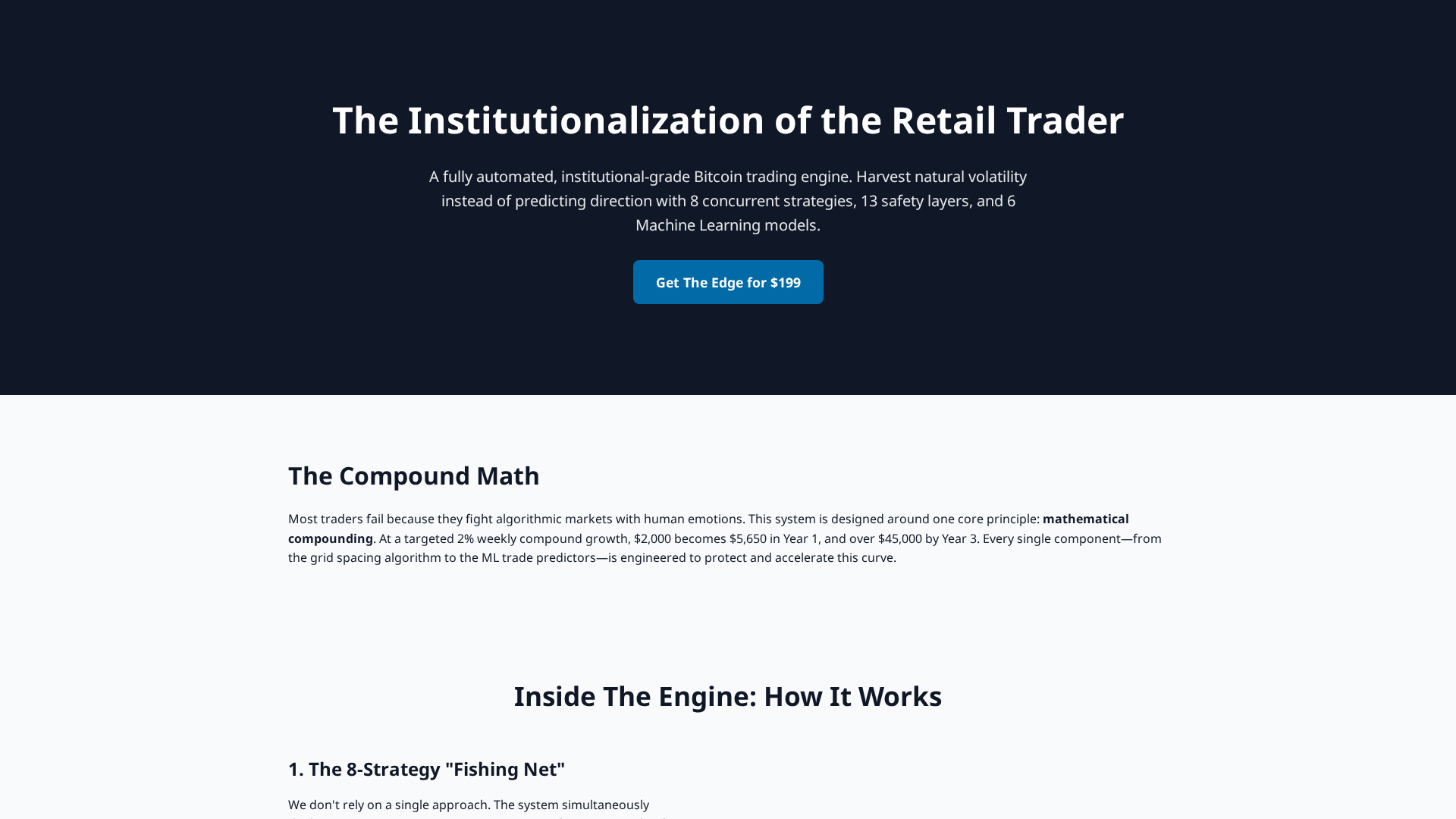 Screenshot of theweekly2pctedge.com