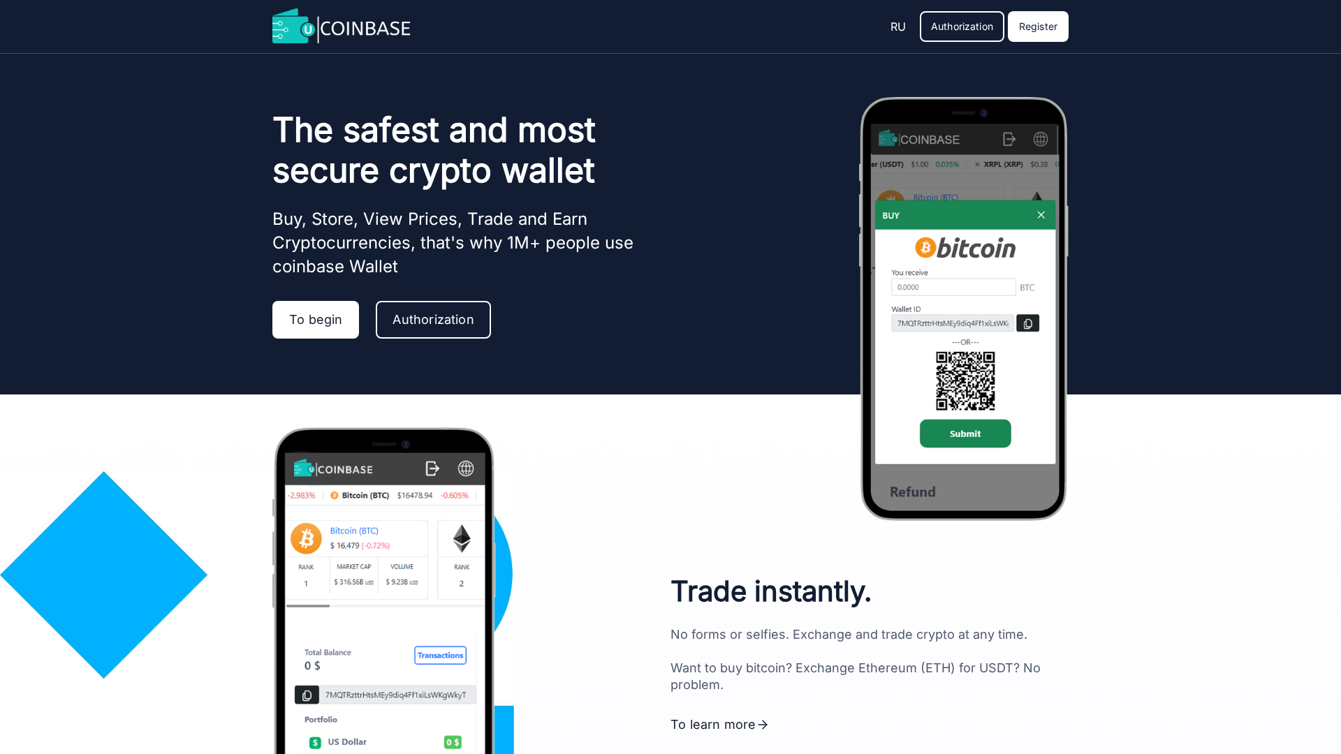 Screenshot of base-coin.io