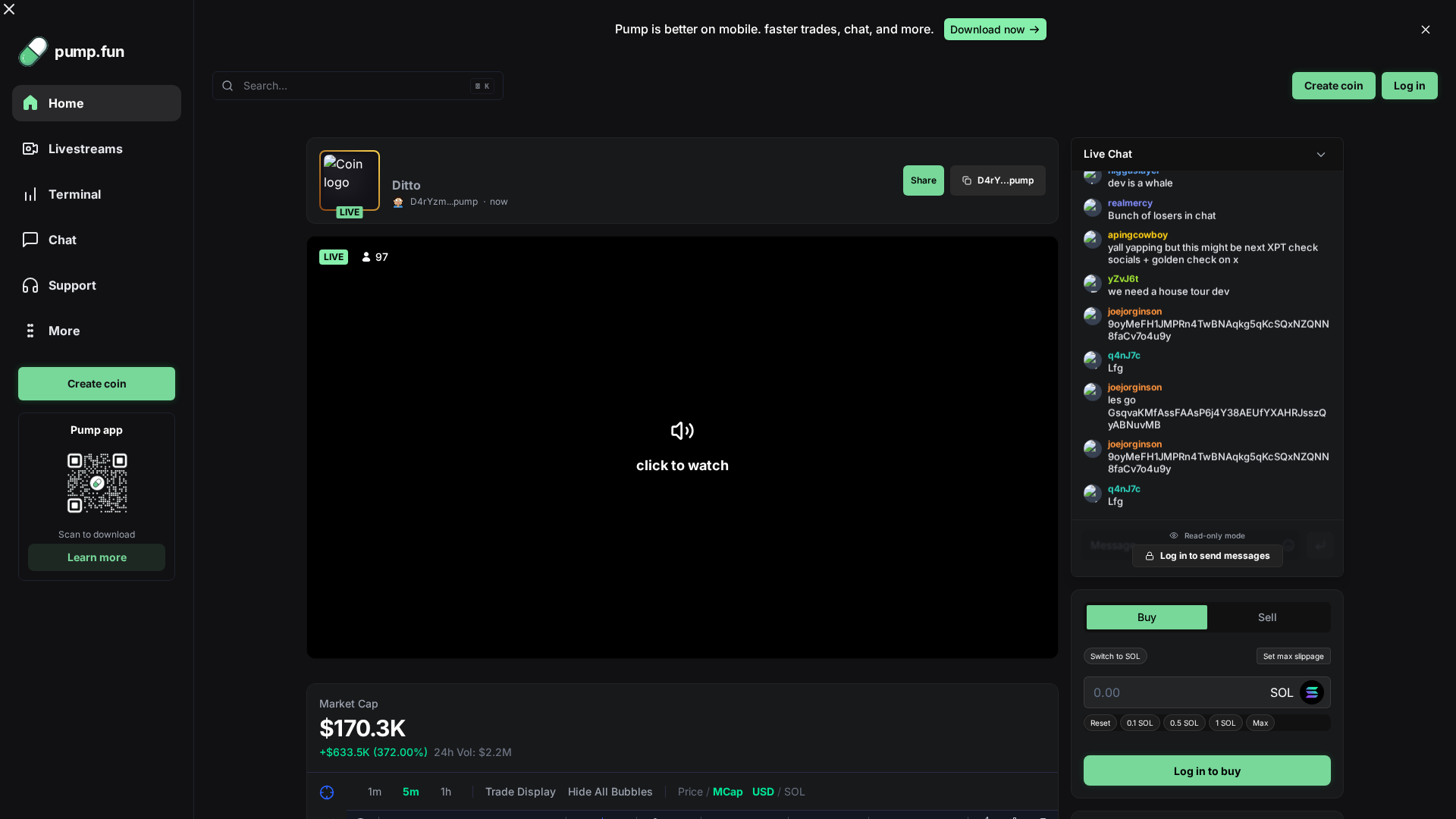 Screenshot of livestreamcast.fun