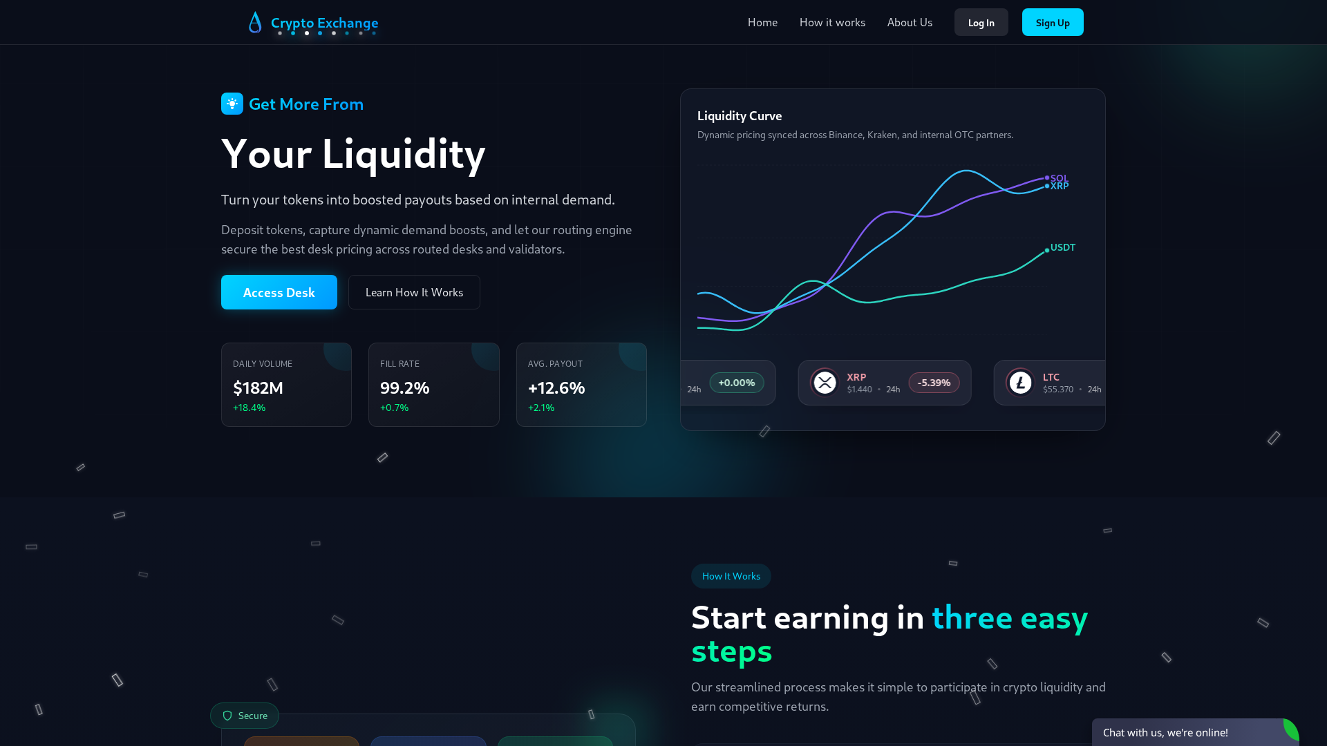 Screenshot of aimcryptospacec.com