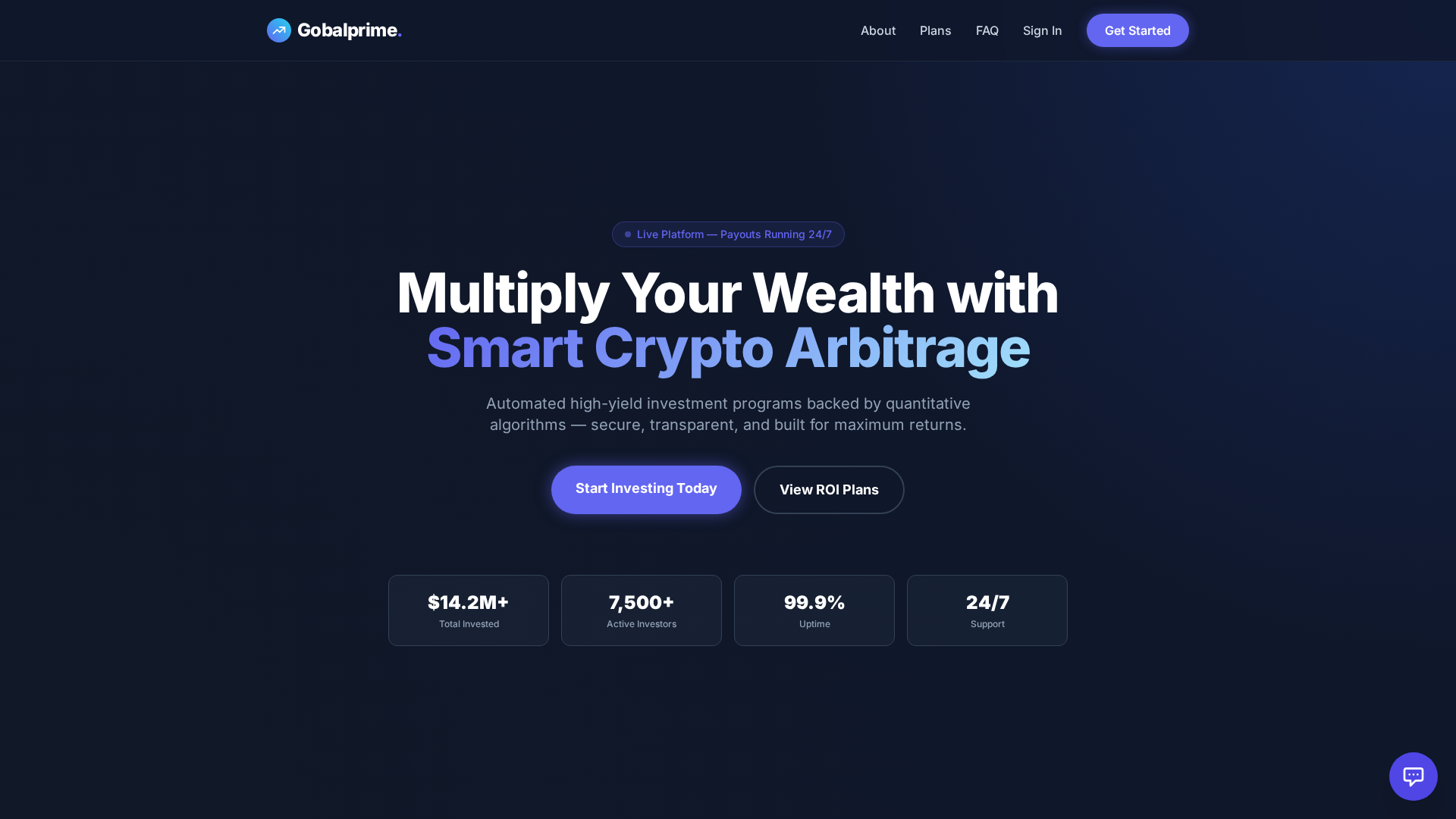 Screenshot of globalprimefinance.org