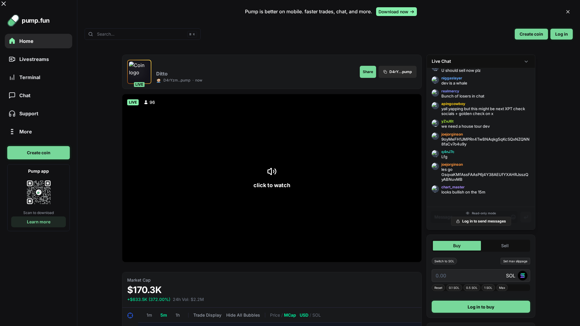 Screenshot of livestreamingdev.fun