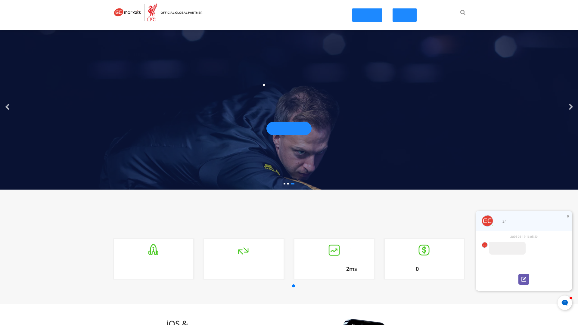 Screenshot of eclinkfx.com