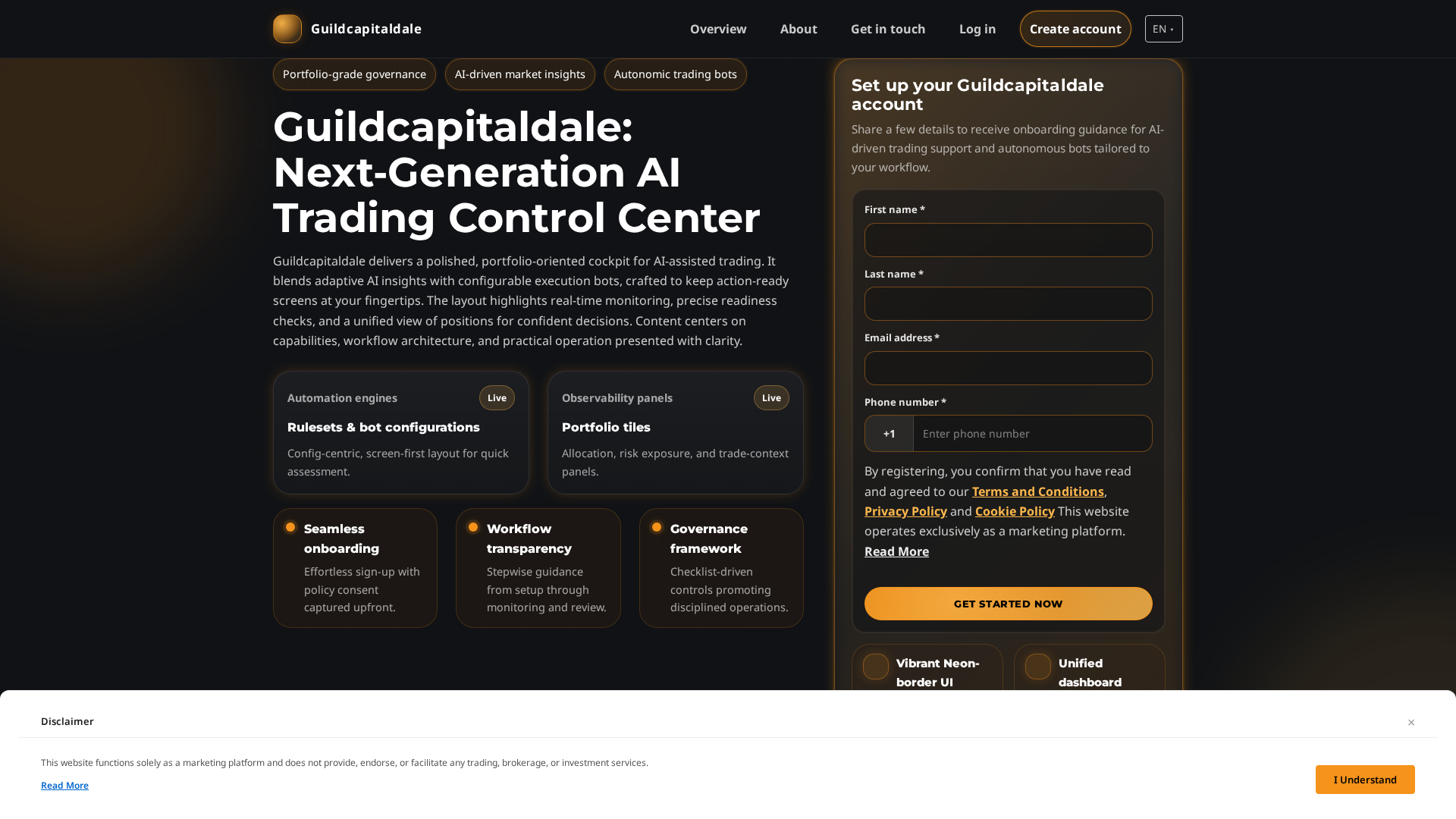 Screenshot of guildcapitaldale.shop