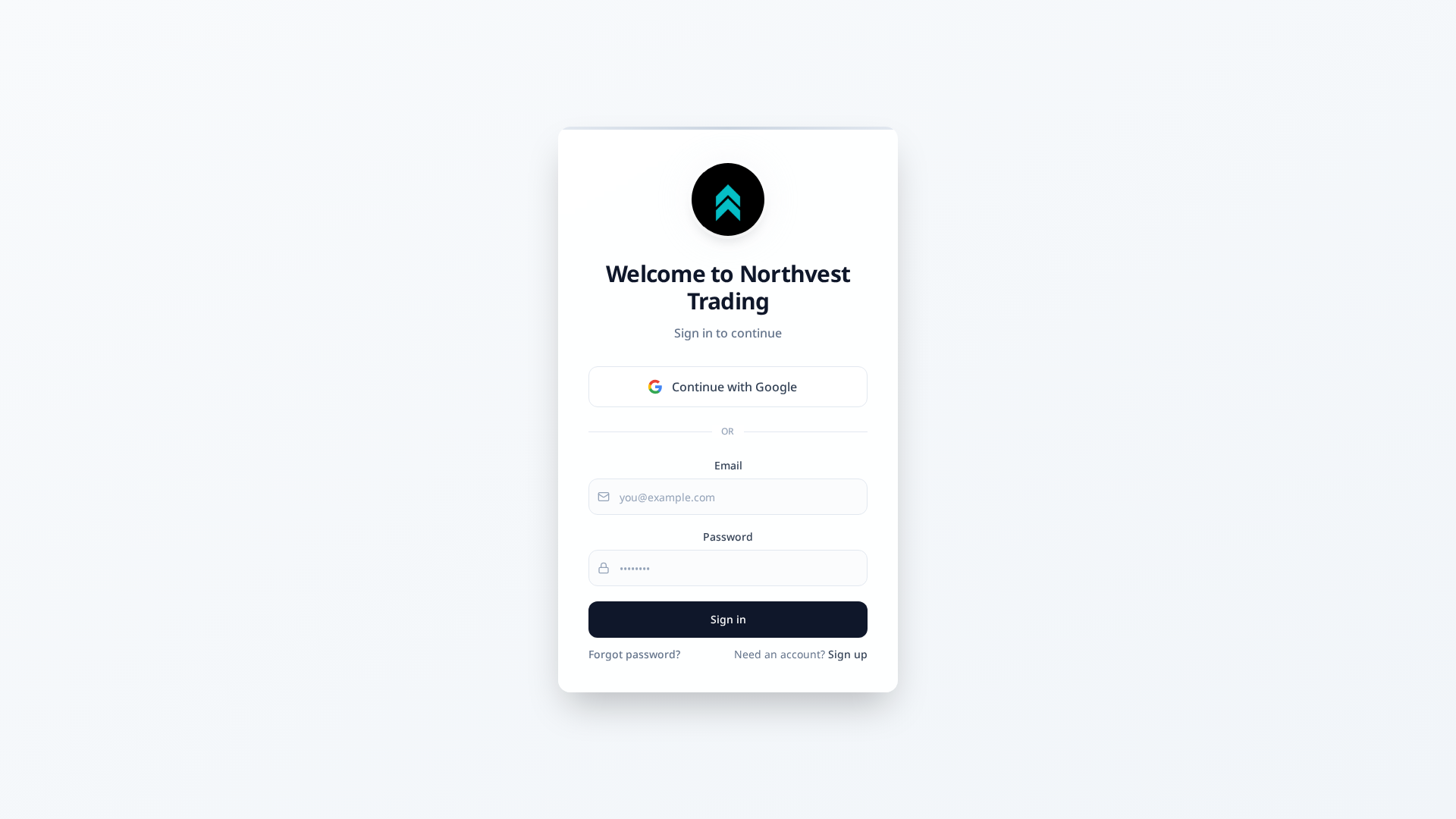 Screenshot of northvesttrade.site