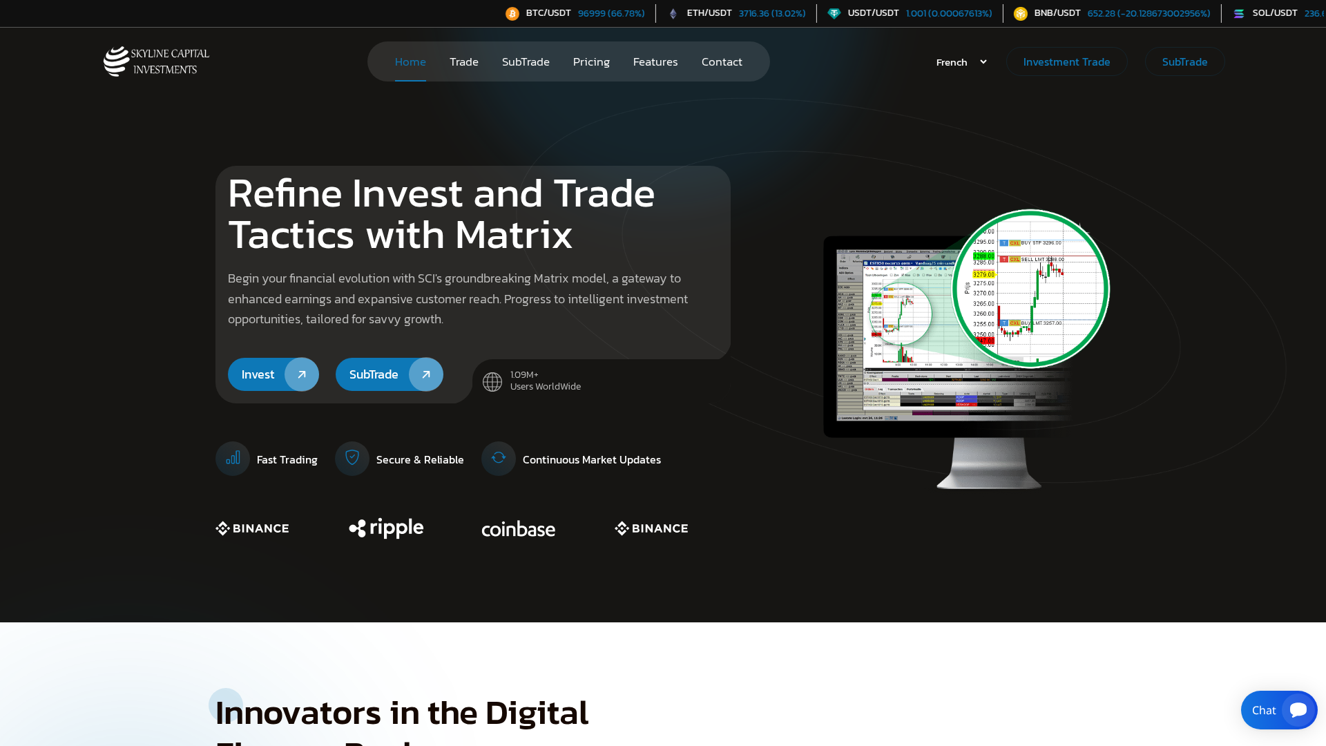 Screenshot of skylinecapsgrp.com
