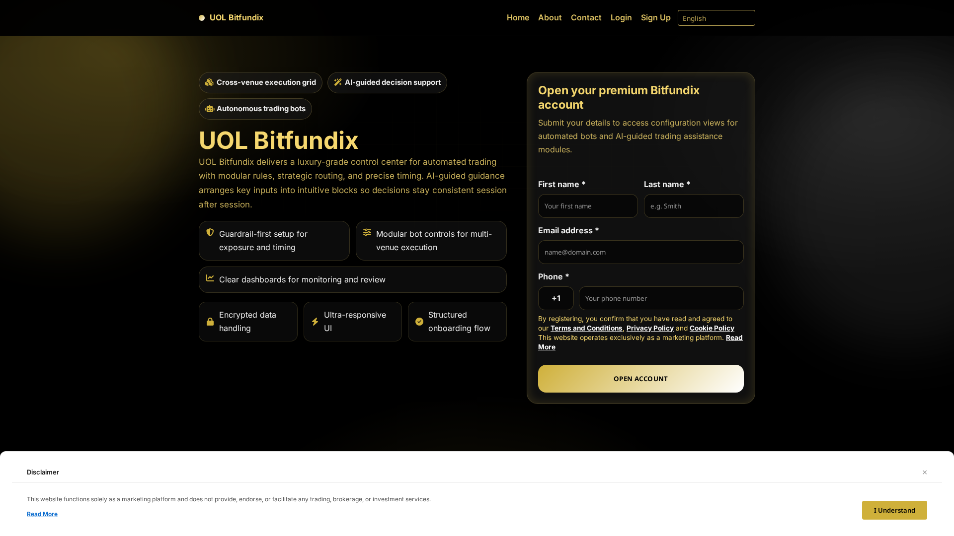 Screenshot of uol-bitfundix.pro