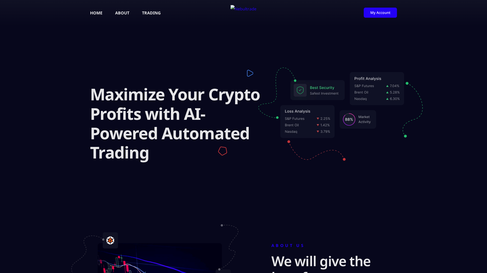 Screenshot of nebultrade.com
