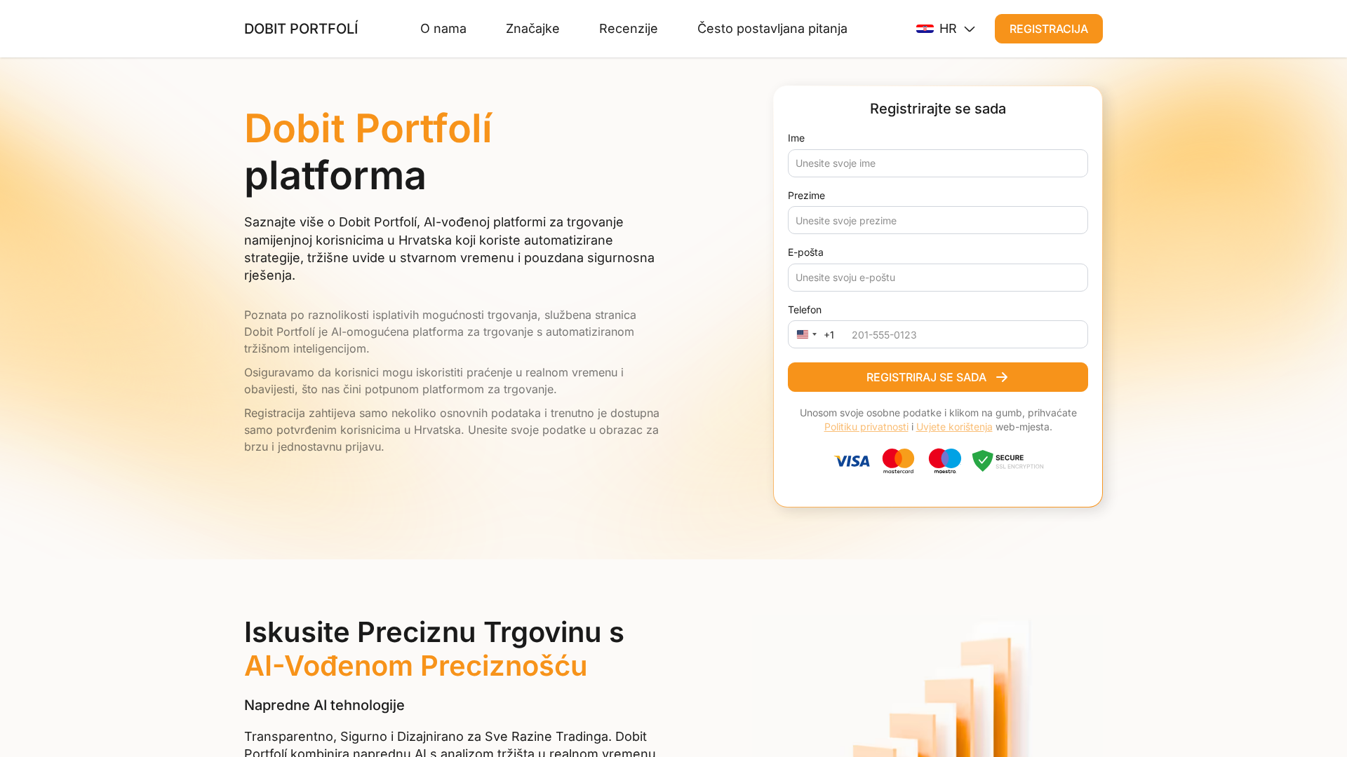 Screenshot of dobit-portfoli.com