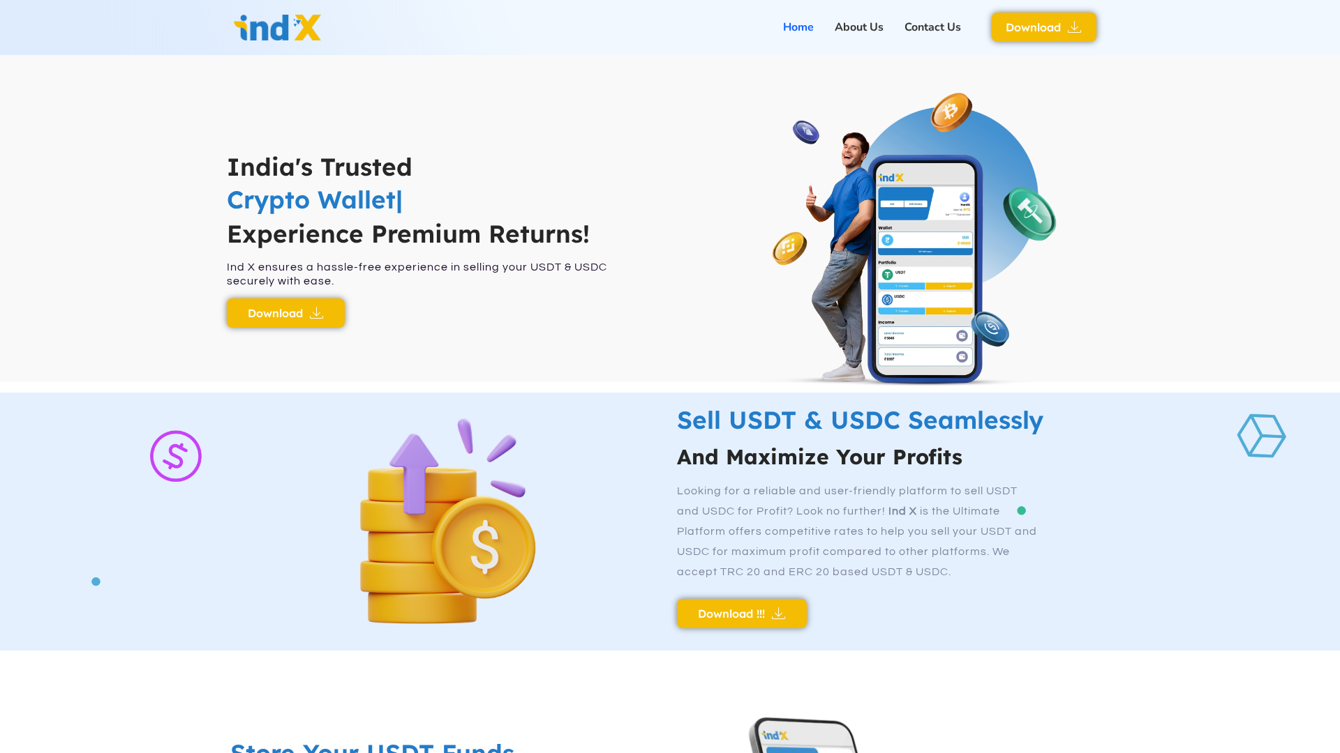 Screenshot of indx-exchange.com