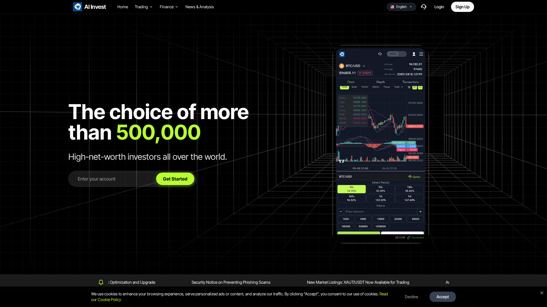 Screenshot of aiinvested.live