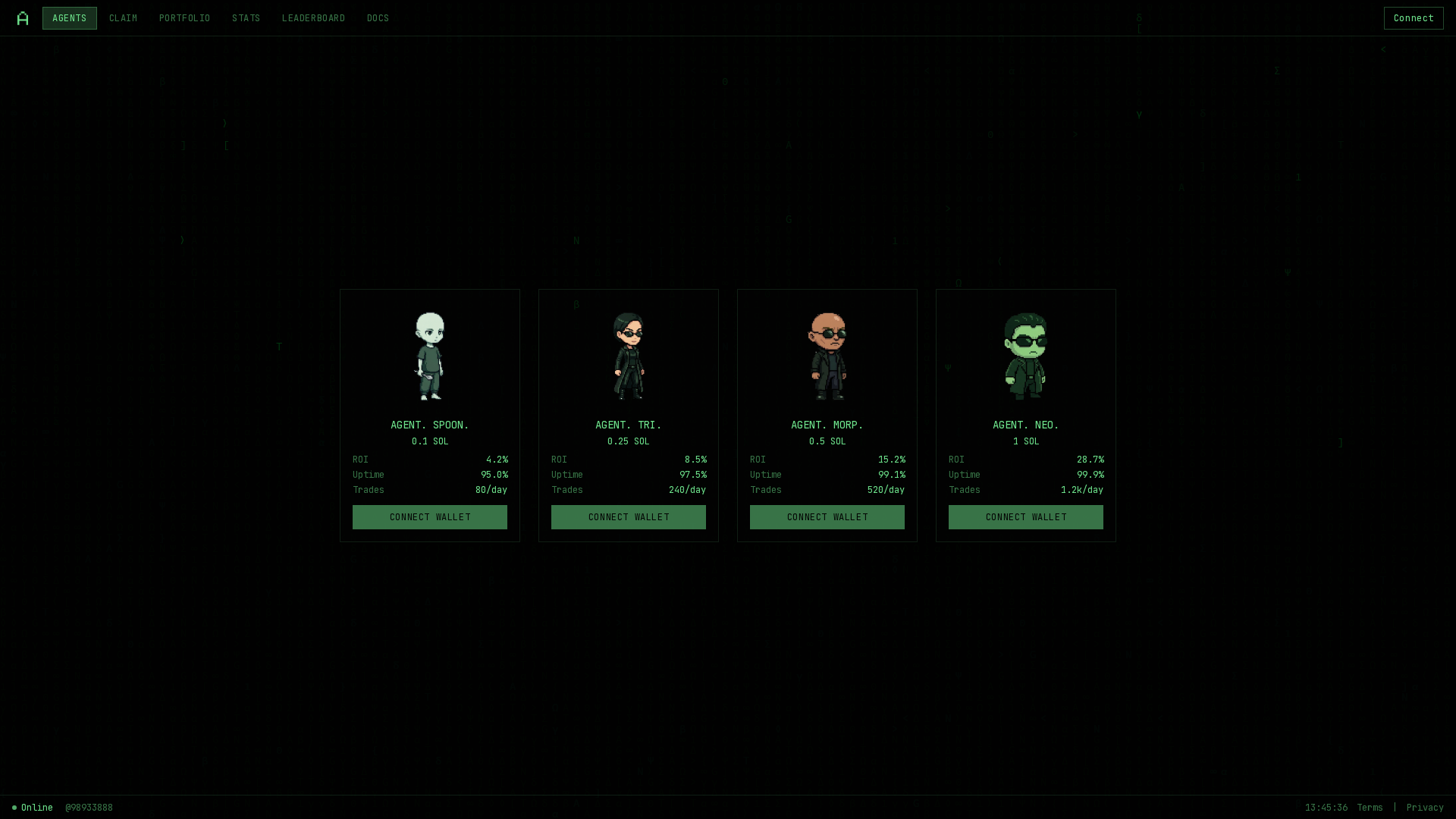 Screenshot of agntmarkets.xyz