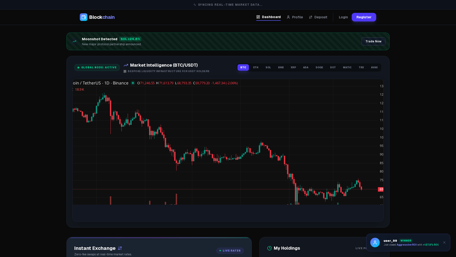 Screenshot of blockchain-polygon.site